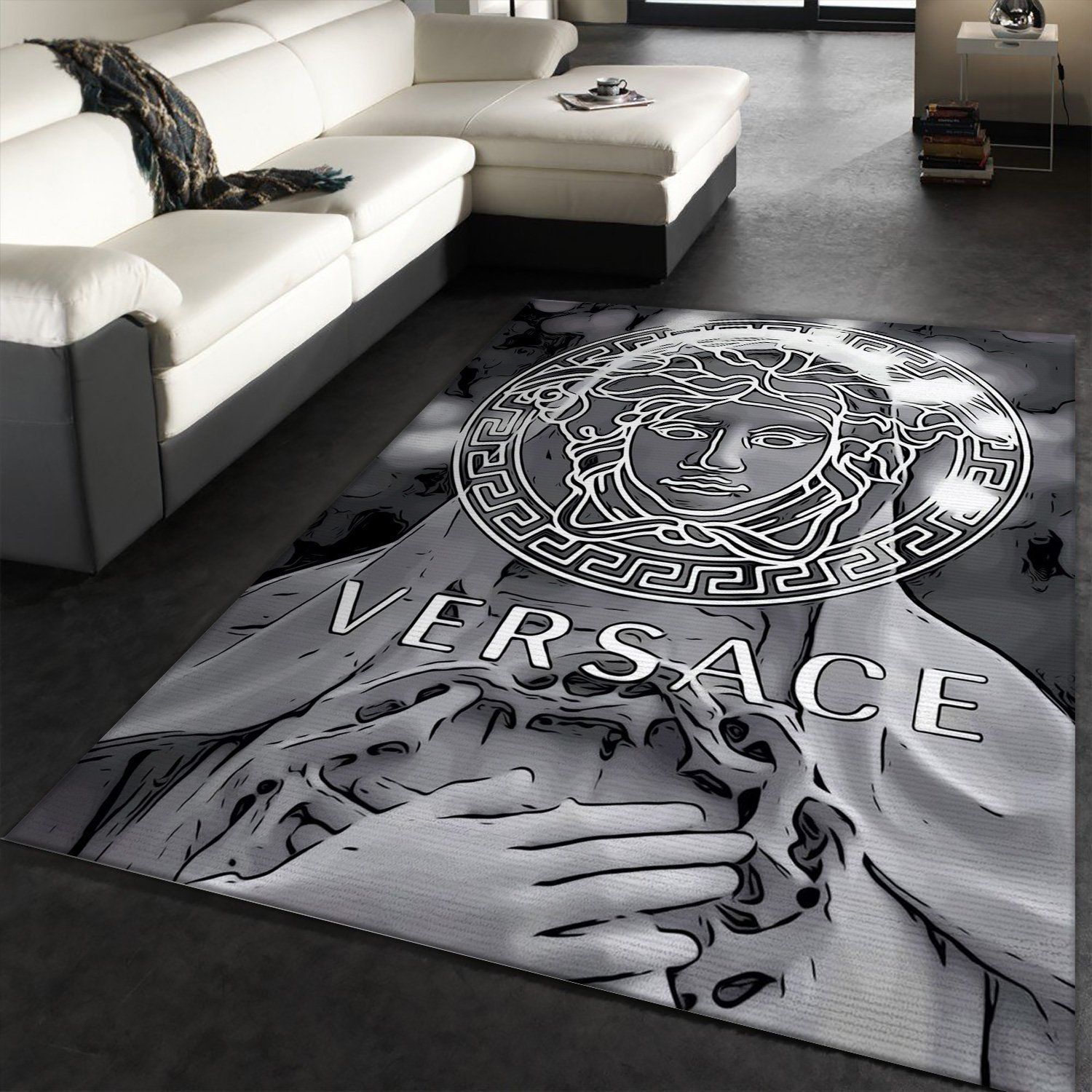 Versace Area Rugs Fashion Brand Rug Home Decor Floor Decor - Indoor Outdoor Rugs