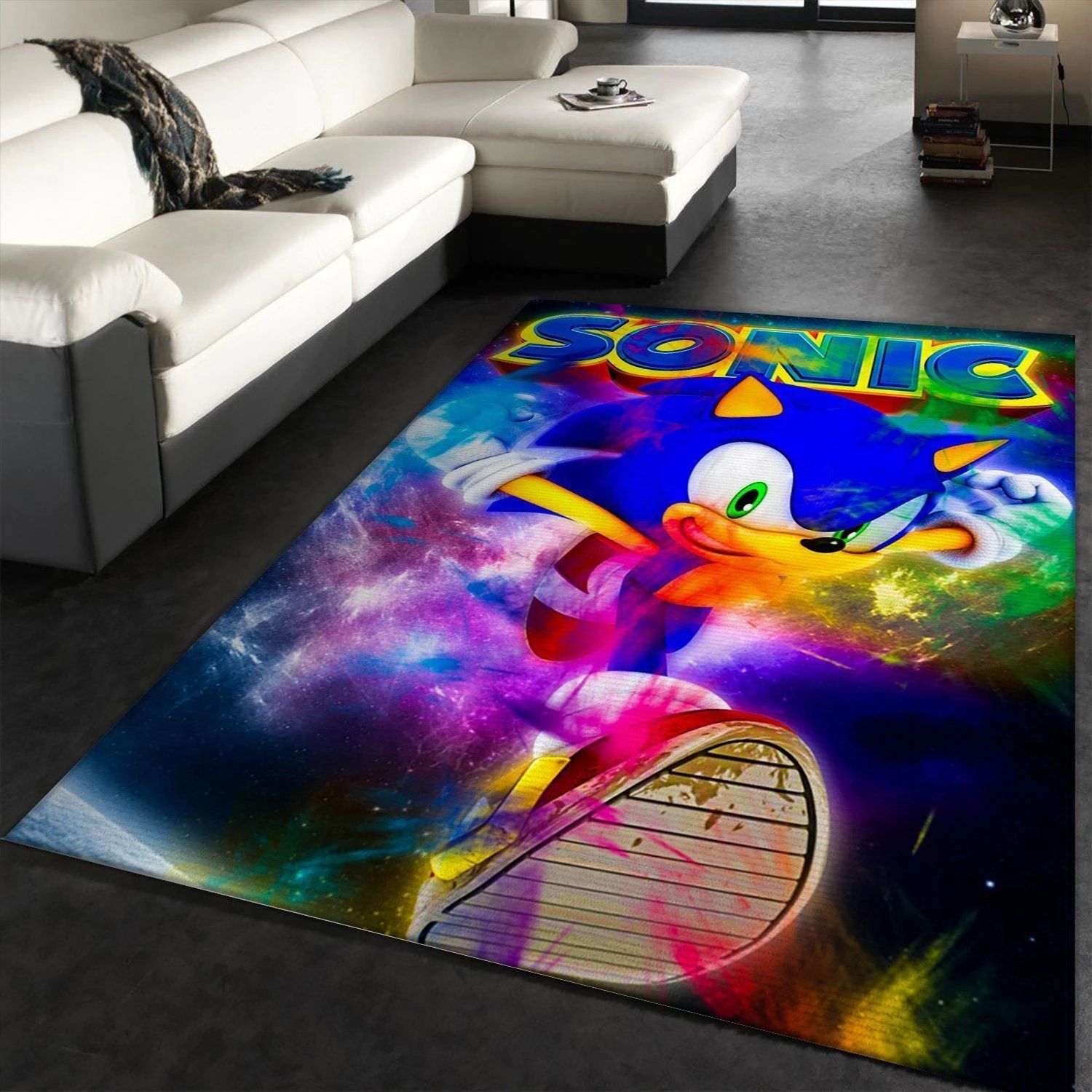 Sonic4 Movie Area Rug, Bedroom, US Gift Decor - Indoor Outdoor Rugs