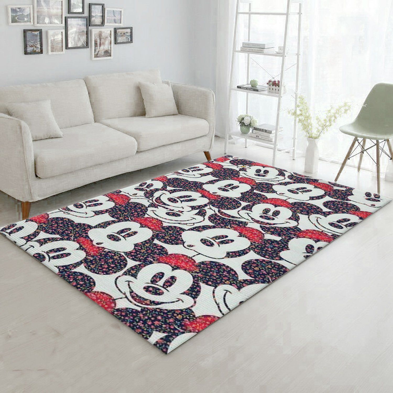 Mickey Mouse Lockscreen Area Rug For Christmas, Kitchen Rug, Floor Decor - Indoor Outdoor Rugs