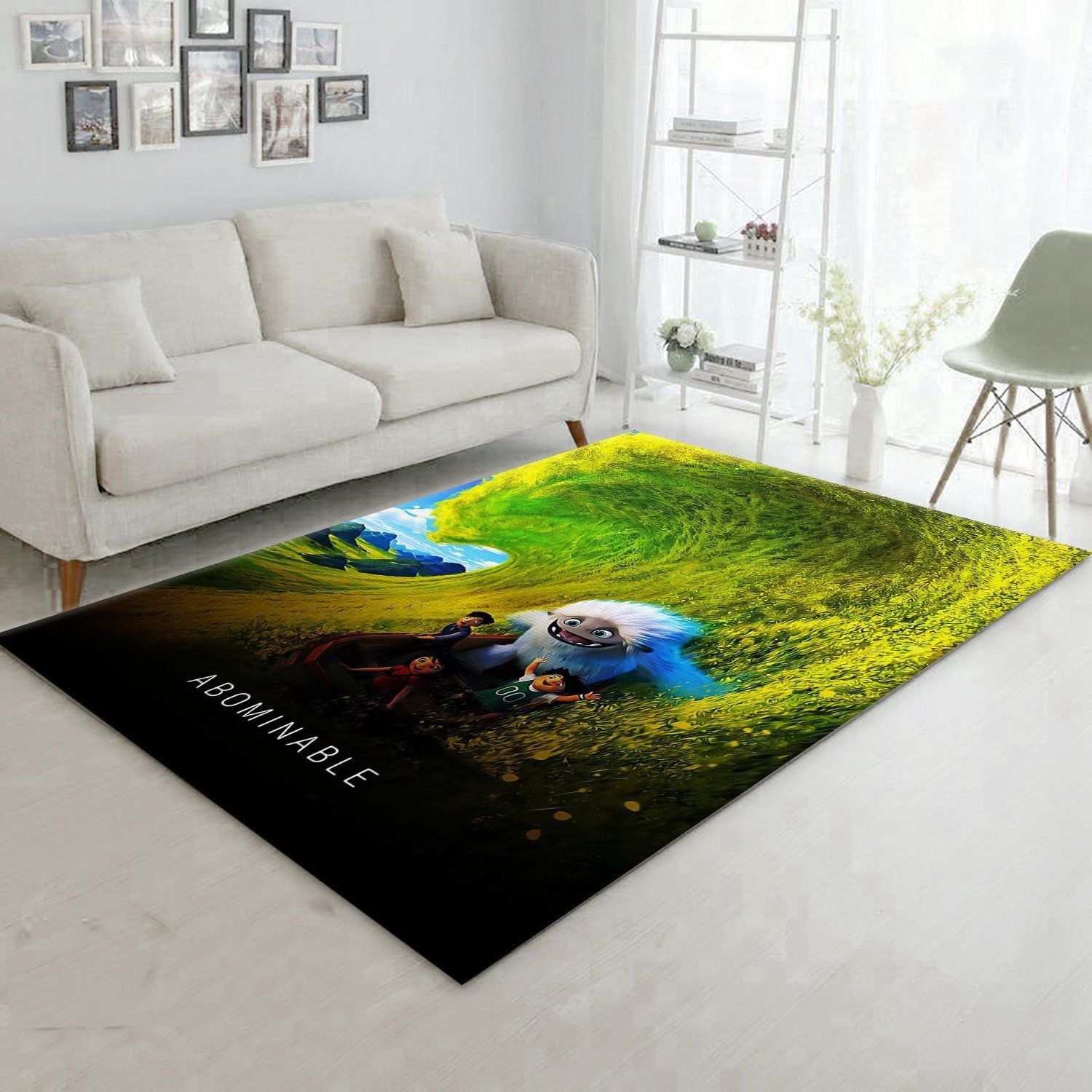 Abominable 2019 Rug Movie Rug Home Decor Floor Decor - Indoor Outdoor Rugs