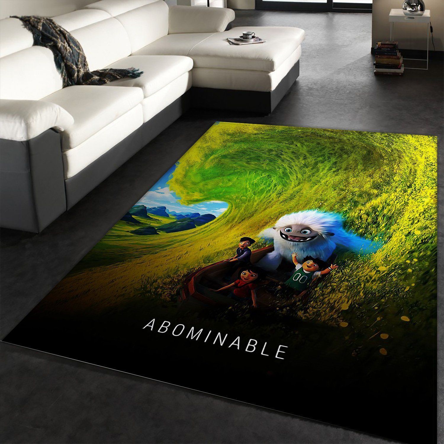 Abominable 2019 Rug Movie Rug Home Decor Floor Decor - Indoor Outdoor Rugs