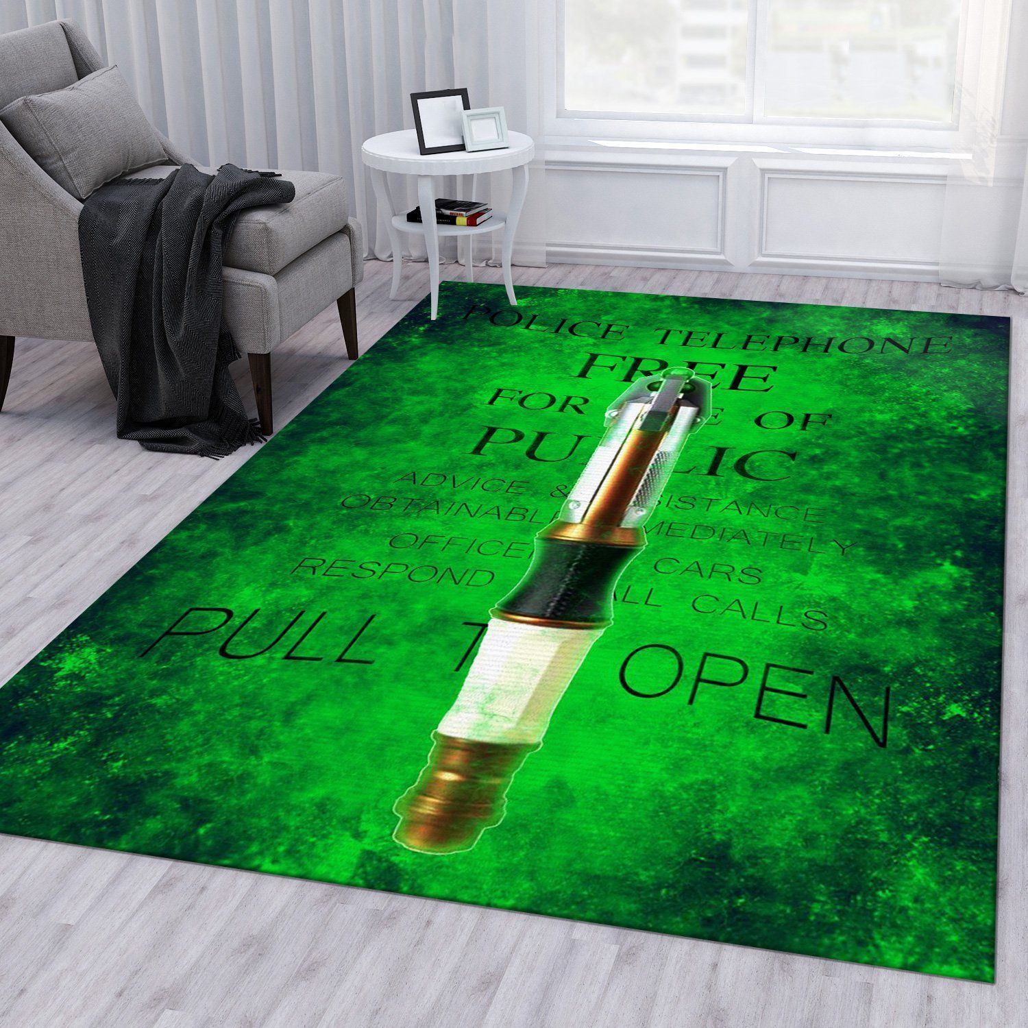 Eleventh Doctor Rug Bedroom Rug Christmas Gift US Decor - Indoor Outdoor Rugs