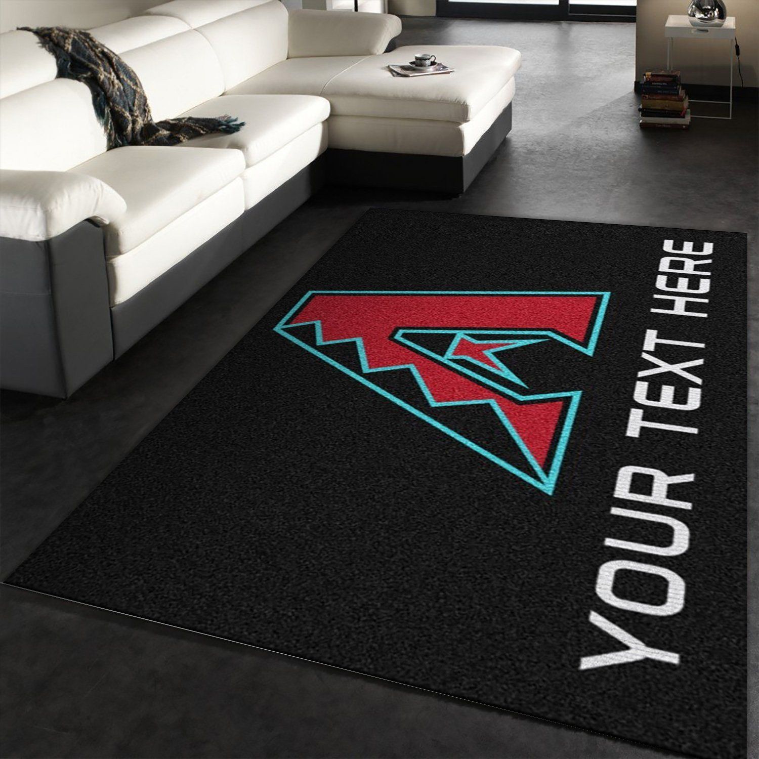 Customizable Arizona Diamondbacks Personalized Accent Rug Area Rug For Christmas, Kitchen Rug, Christmas Gift US Decor - Indoor Outdoor Rugs