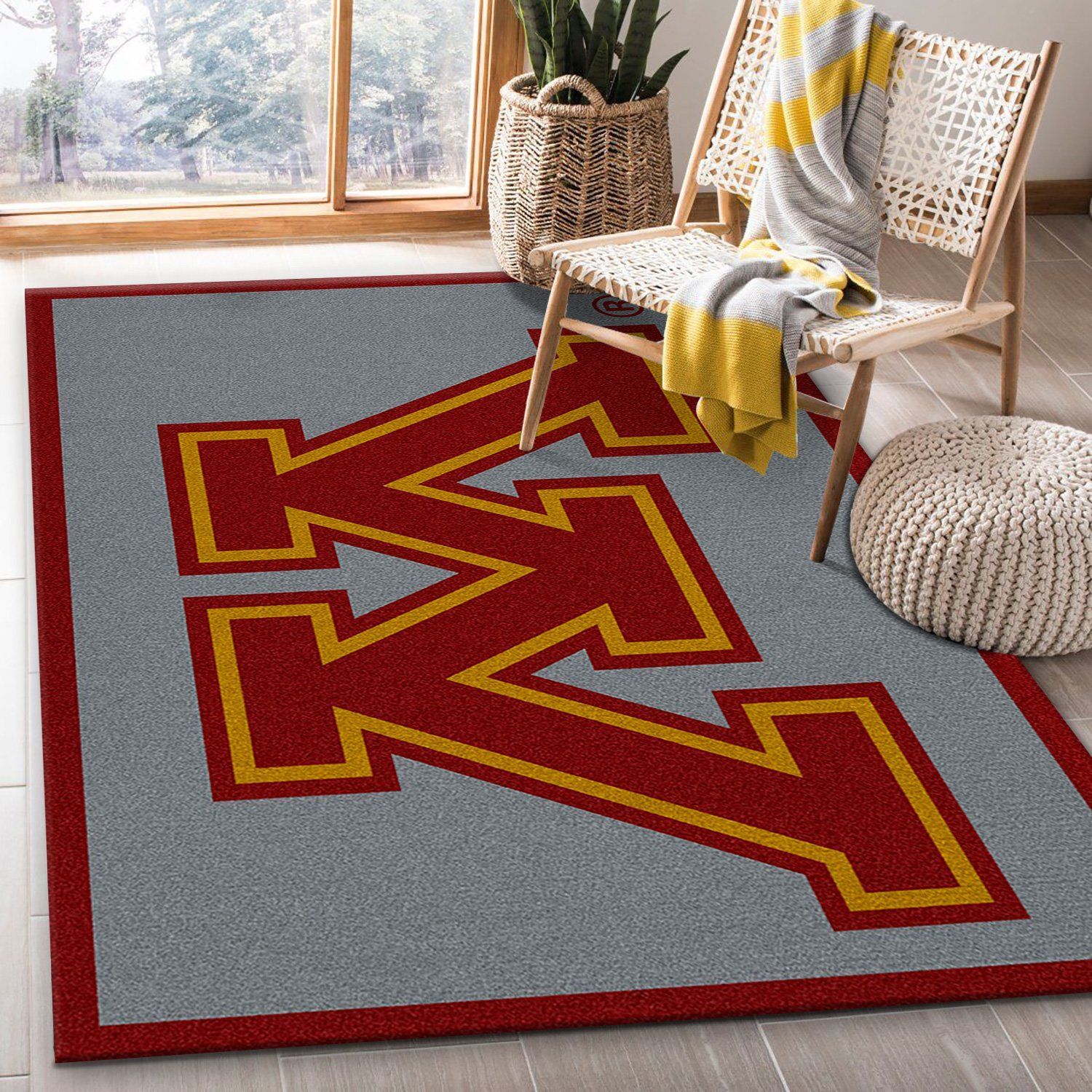 College Spirit Minnesota Sport Area Rug For Christmas Team Logo Family Gift US Decor - Indoor Outdoor Rugs