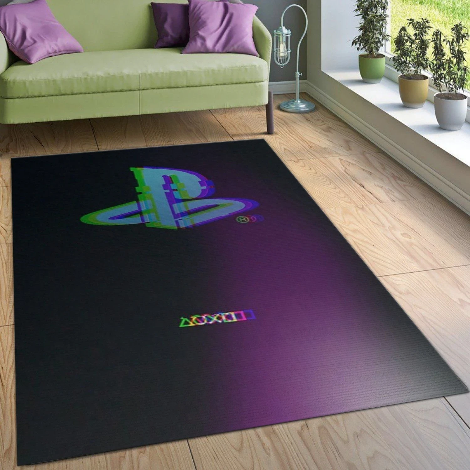 Playstation V32 Area Rug Bedroom Rug US Gift Decor - Indoor Outdoor Rugs