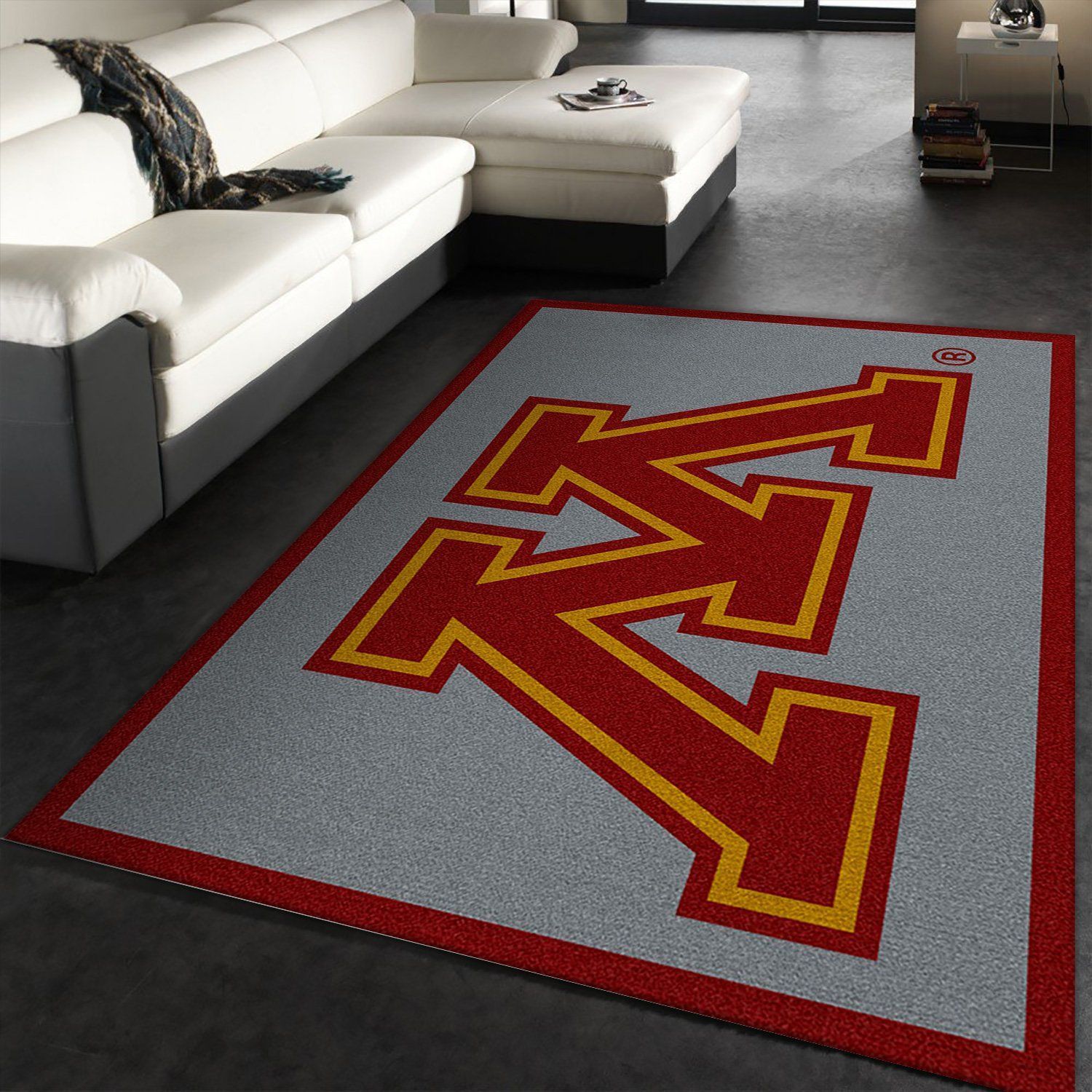 College Spirit Minnesota Sport Area Rug For Christmas Team Logo Family Gift US Decor - Indoor Outdoor Rugs