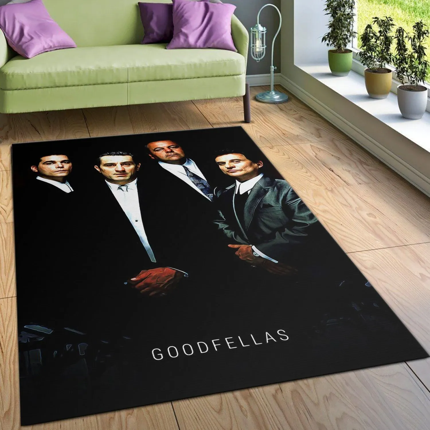 Goodfellas 1990 Rug Art Painting Movie Rugs Christmas Gift US Decor - Indoor Outdoor Rugs