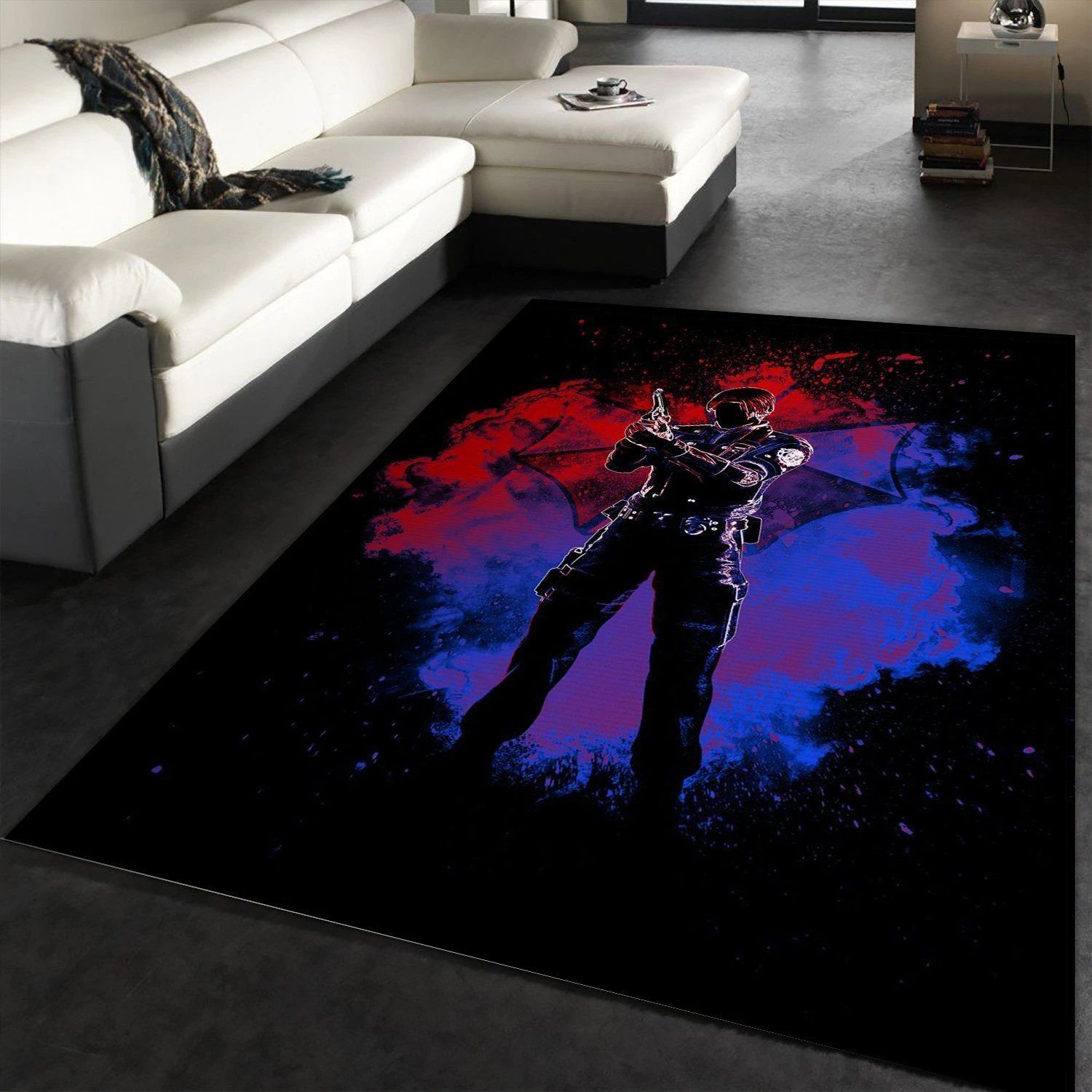 Soul Of The Rookie Cop Area Rug For Christmas, Bedroom, Home Decor Floor Decor - Indoor Outdoor Rugs