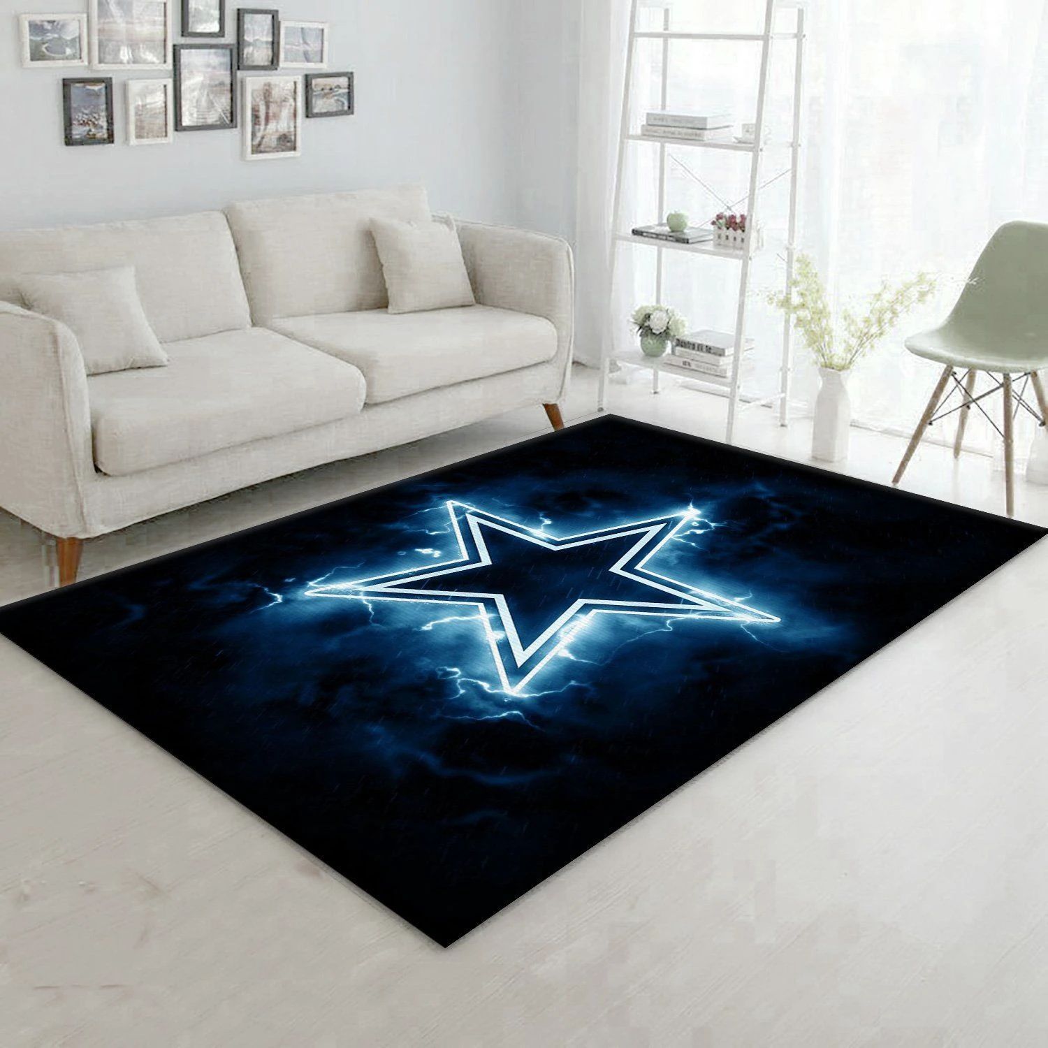 Dallas Cowboys NFL Rug Bedroom Rug Home Decor Floor Decor - Indoor Outdoor Rugs