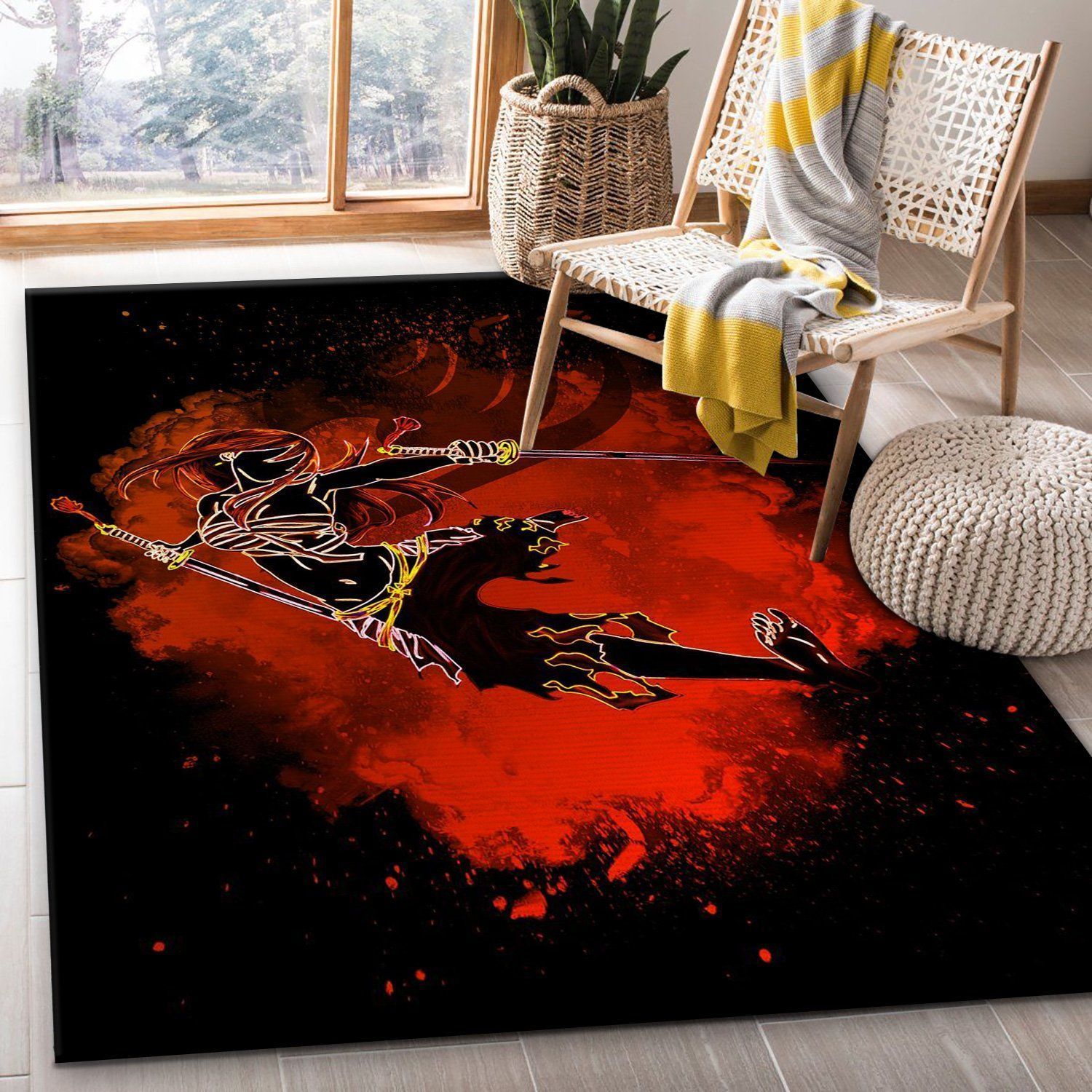 Soul Of The S Class Mage Area Rug Carpet, Bedroom, Home US Decor - Indoor Outdoor Rugs