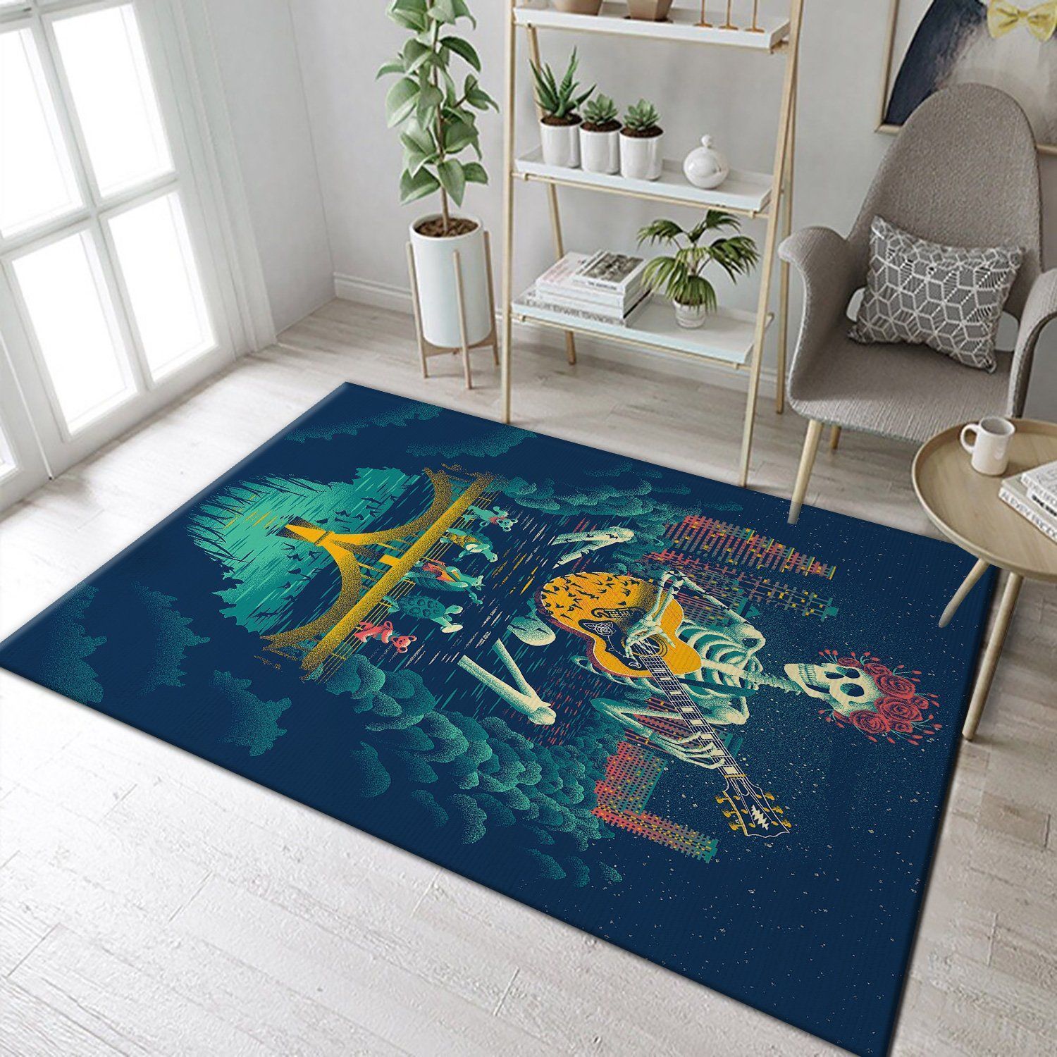 GRATEFUL DEAD HVT160934 Rug Floor Decor The US Decor - Indoor Outdoor Rugs