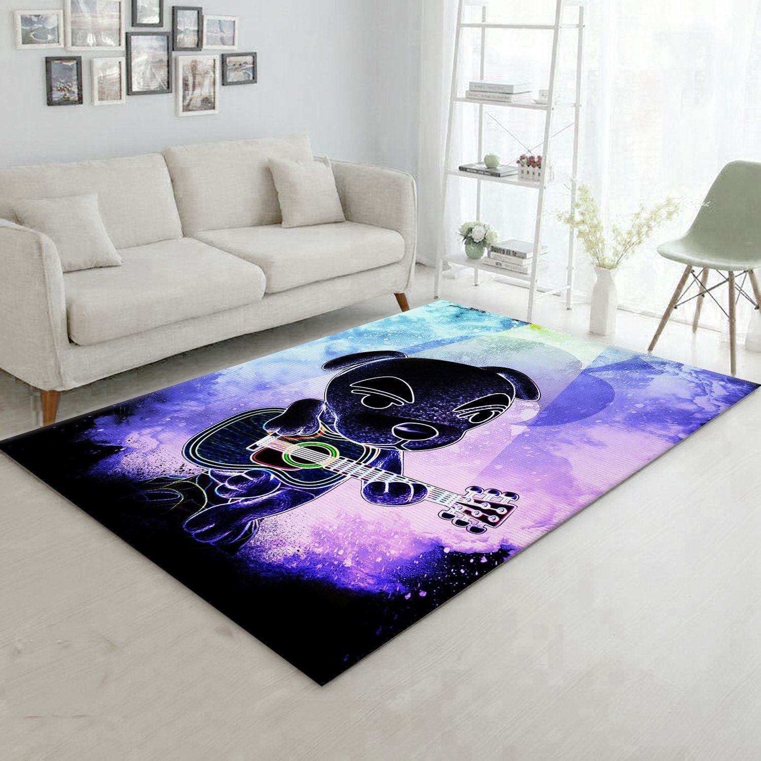 Soul Of The Dj Anime Hero Area Rug, Bedroom, Home US Decor - Indoor Outdoor Rugs