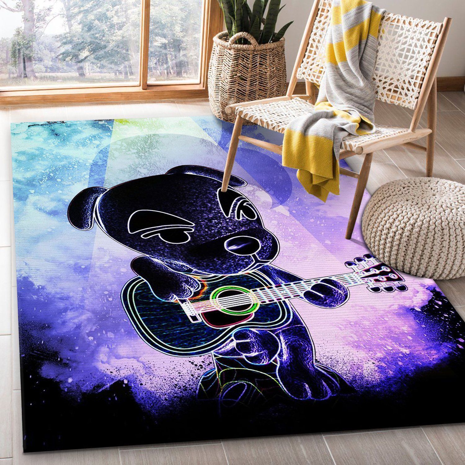 Soul Of The Dj Anime Hero Area Rug, Bedroom, Home US Decor - Indoor Outdoor Rugs