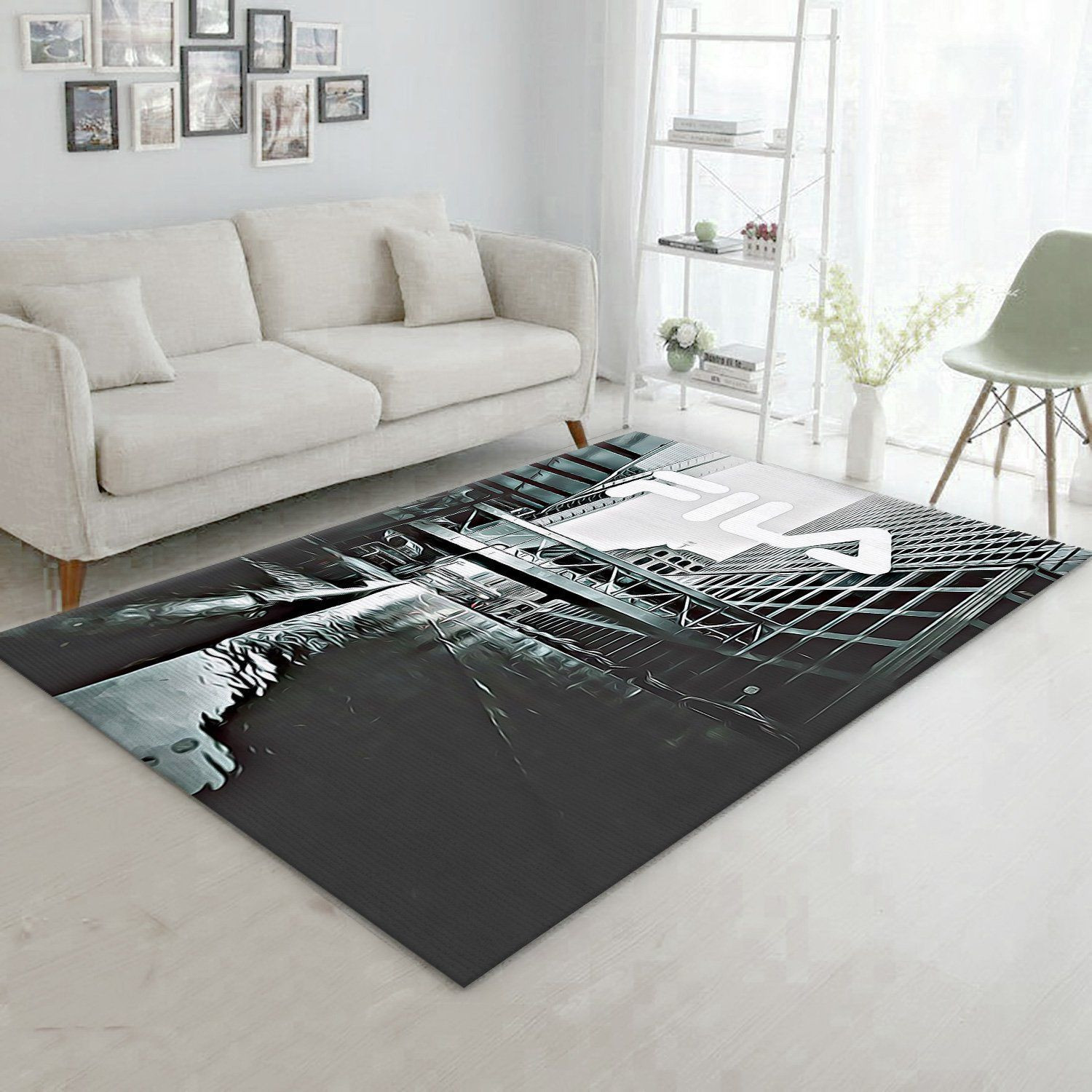 Fila Art City Area Rug Living Room Rug US Gift Decor - Indoor Outdoor Rugs