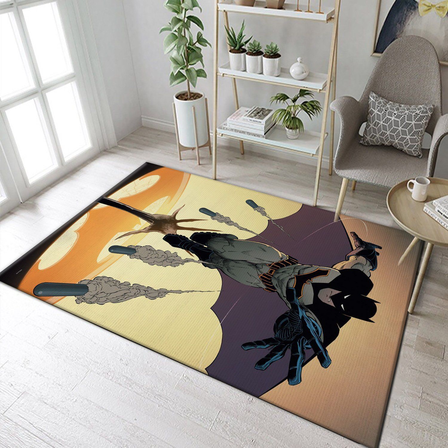 The Bat By Greg Capullo Area Rug Carpet, Kitchen Rug, Christmas Gift US Decor - Indoor Outdoor Rugs