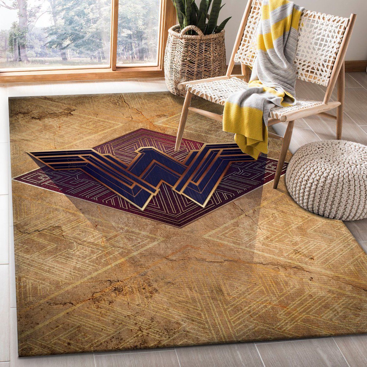 Ancient Area Rug, Living room and bedroom Rug, Family Gift US Decor - Indoor Outdoor Rugs