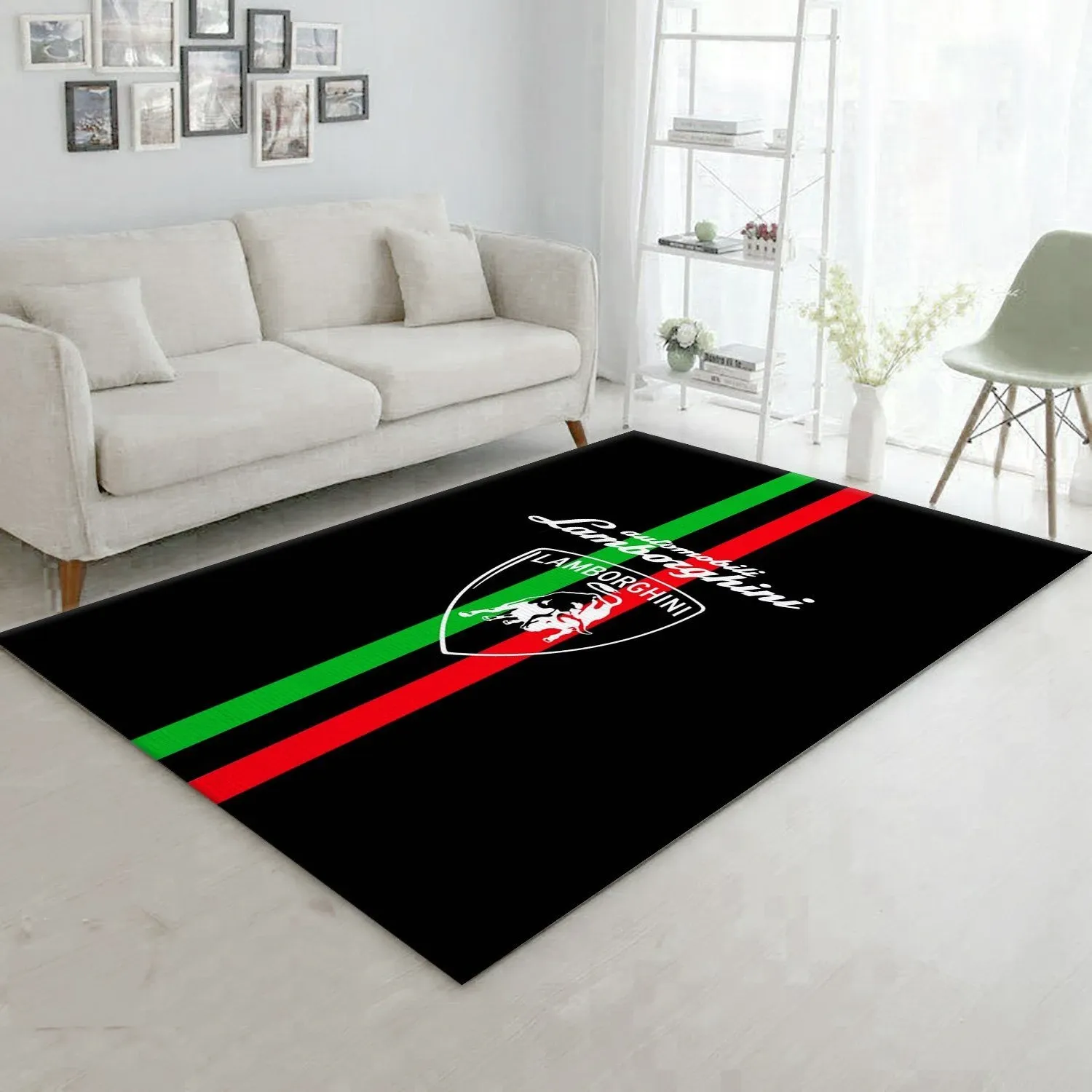 Lamborghini Area Rug Bedroom Rug Christmas Gift US Decor - Indoor Outdoor Rugs