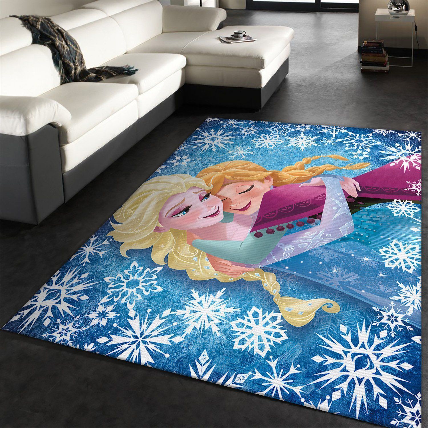 Elsa And Anna Area Rugs Disney Movies Living Room Carpet LV071214 Local Brands Floor Decor The US Decor - Indoor Outdoor Rugs