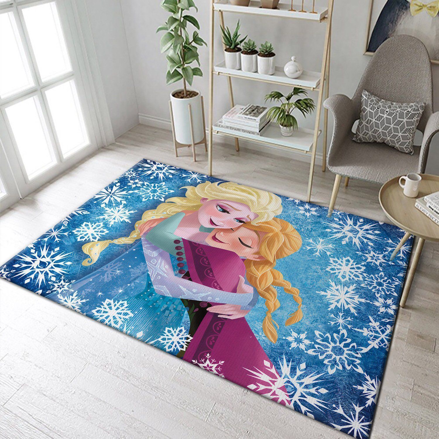 Elsa And Anna Area Rugs Disney Movies Living Room Carpet LV071214 Local Brands Floor Decor The US Decor - Indoor Outdoor Rugs