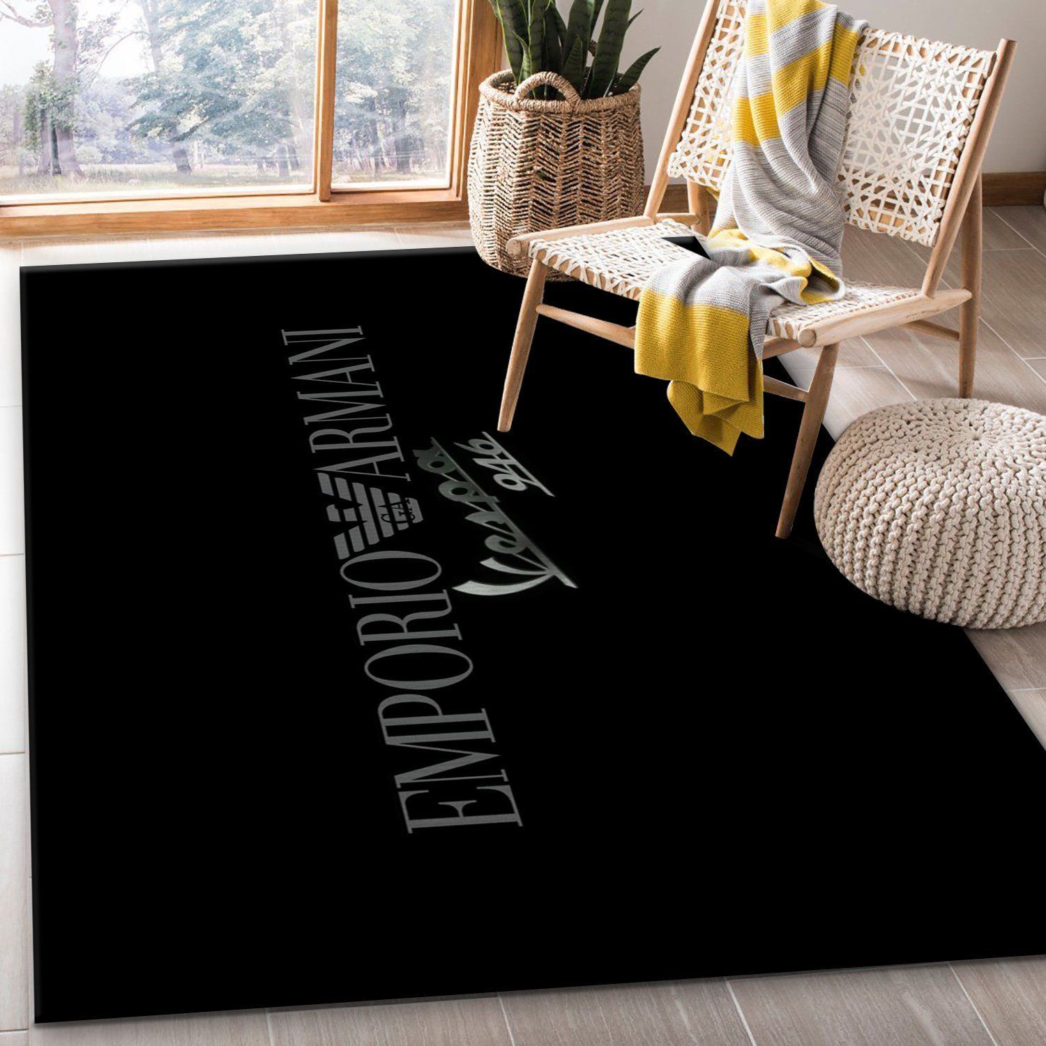 Armani Area Rug Living Room Rug US Gift Decor - Indoor Outdoor Rugs