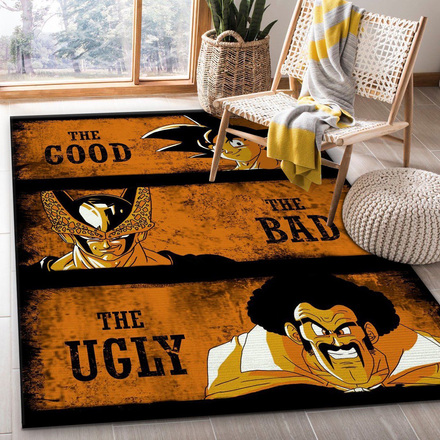 Good Bad And Ugly Area Rug, Kitchen Rug, US Gift Decor - Indoor Outdoor Rugs