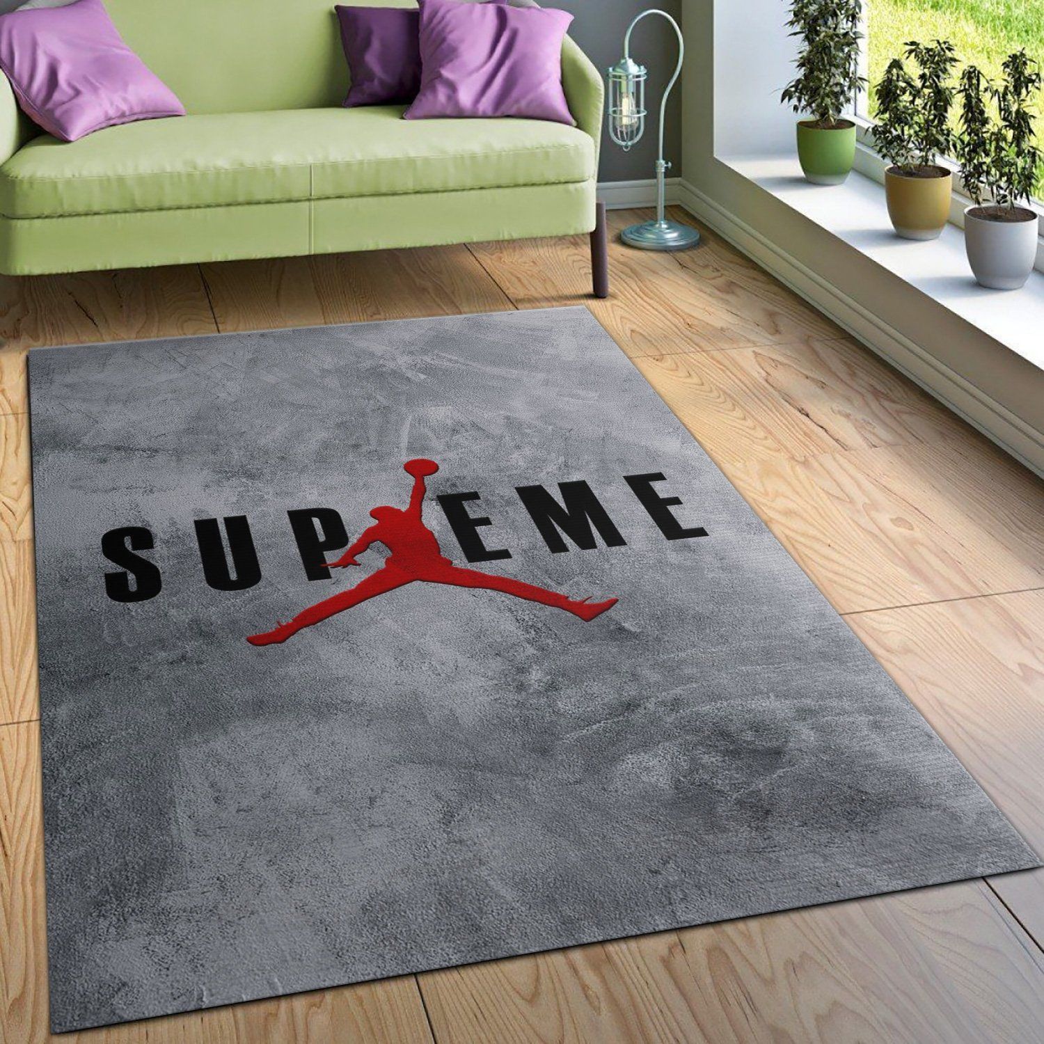 Jordan Supreme Rug Bedroom Rug Home Decor Floor Decor - Indoor Outdoor Rugs