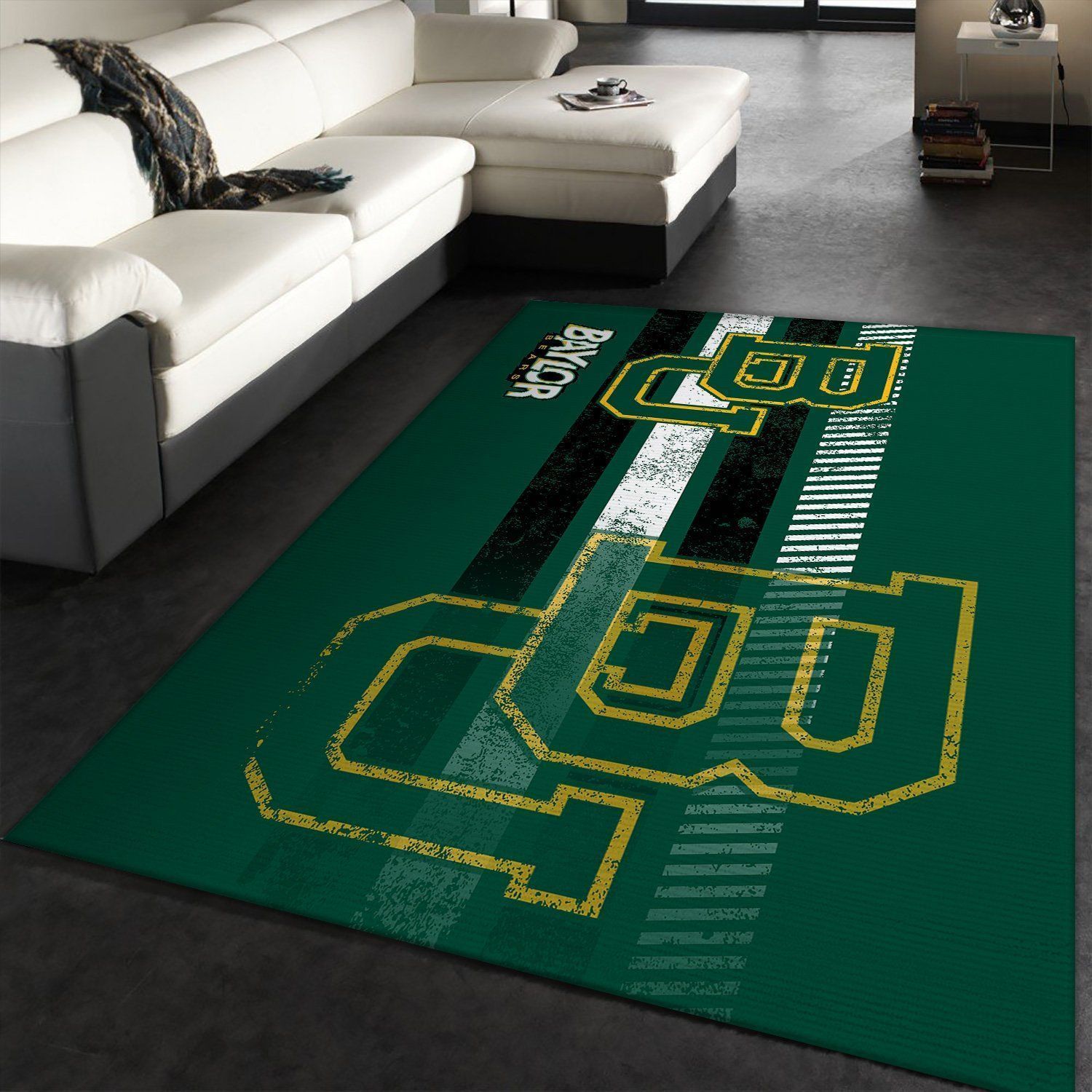 Baylor Bears NCAA Rug Room Carpet Sport Custom Area Floor Home Decor - Indoor Outdoor Rugs