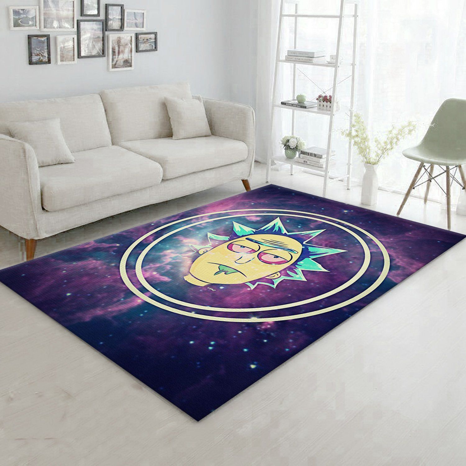 Rick And Morty Area Rug For Christmas Bedroom Rug Home Decor Floor Decor - Indoor Outdoor Rugs