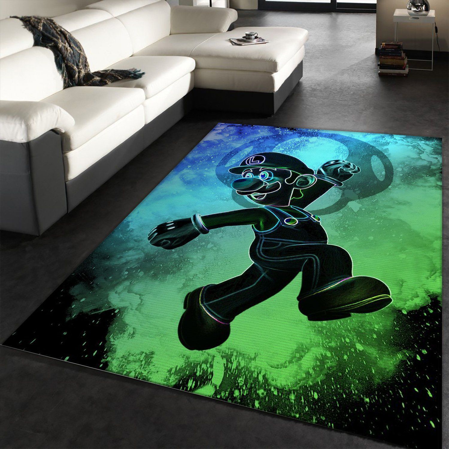 Soul Of The Green Plumber Area Rug, Gift for fans, Christmas Gift US Decor - Indoor Outdoor Rugs