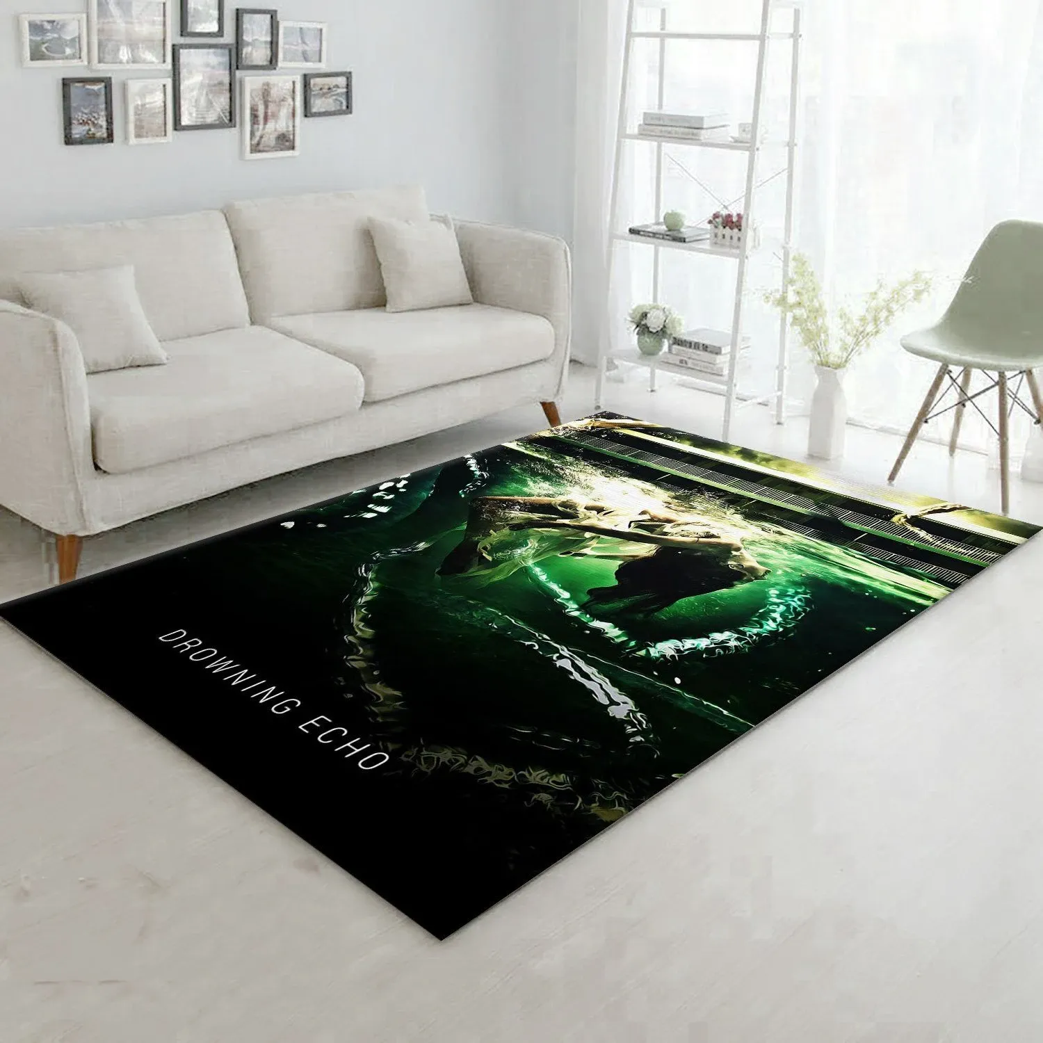 Drowning Echo Area Rug Movie Rug Home US Decor - Indoor Outdoor Rugs