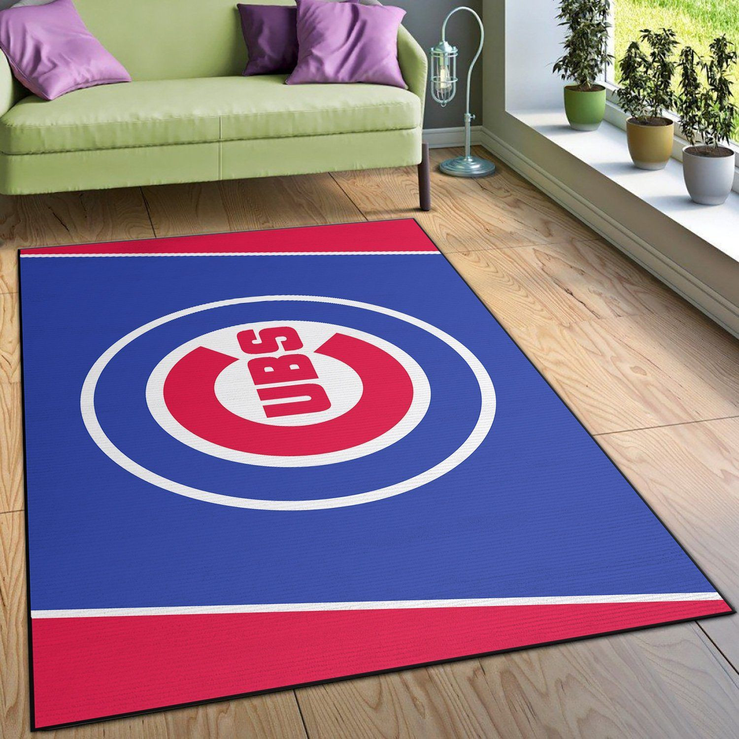 Chicago Cubs MLB Baseball Area Rug MLB241055 Baseball Floor Decor The US Decor - Indoor Outdoor Rugs