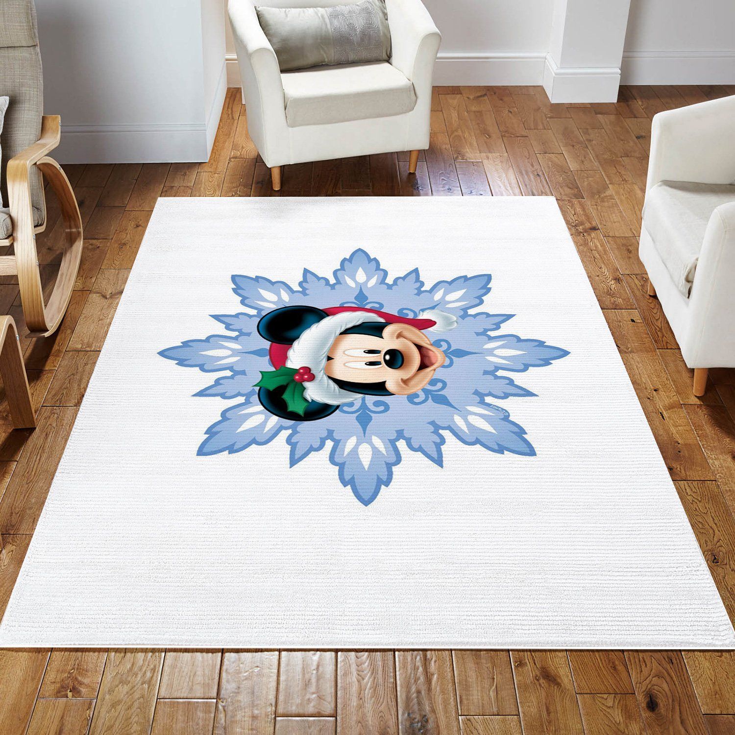 Christmas Disney Holiday Christmas Gift Rug Bedroom Rug Home Decor Floor Decor - Indoor Outdoor Rugs