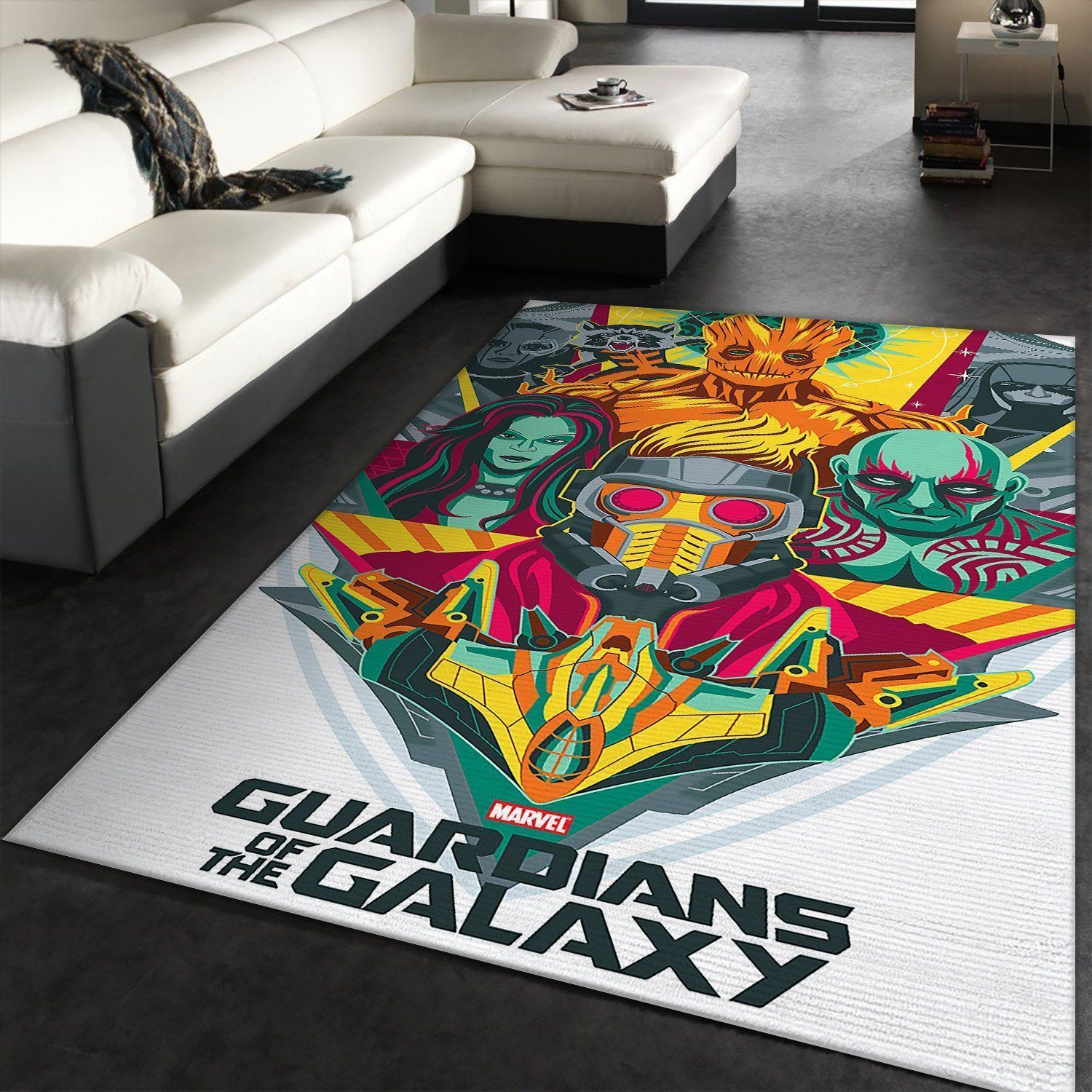 Guardians Of The Galaxy Area Rugs Marvel SuperHero Movies Living Room Carpet FN081137 Christmas Gift Floor Decor The US Decor - Indoor Outdoor Rugs