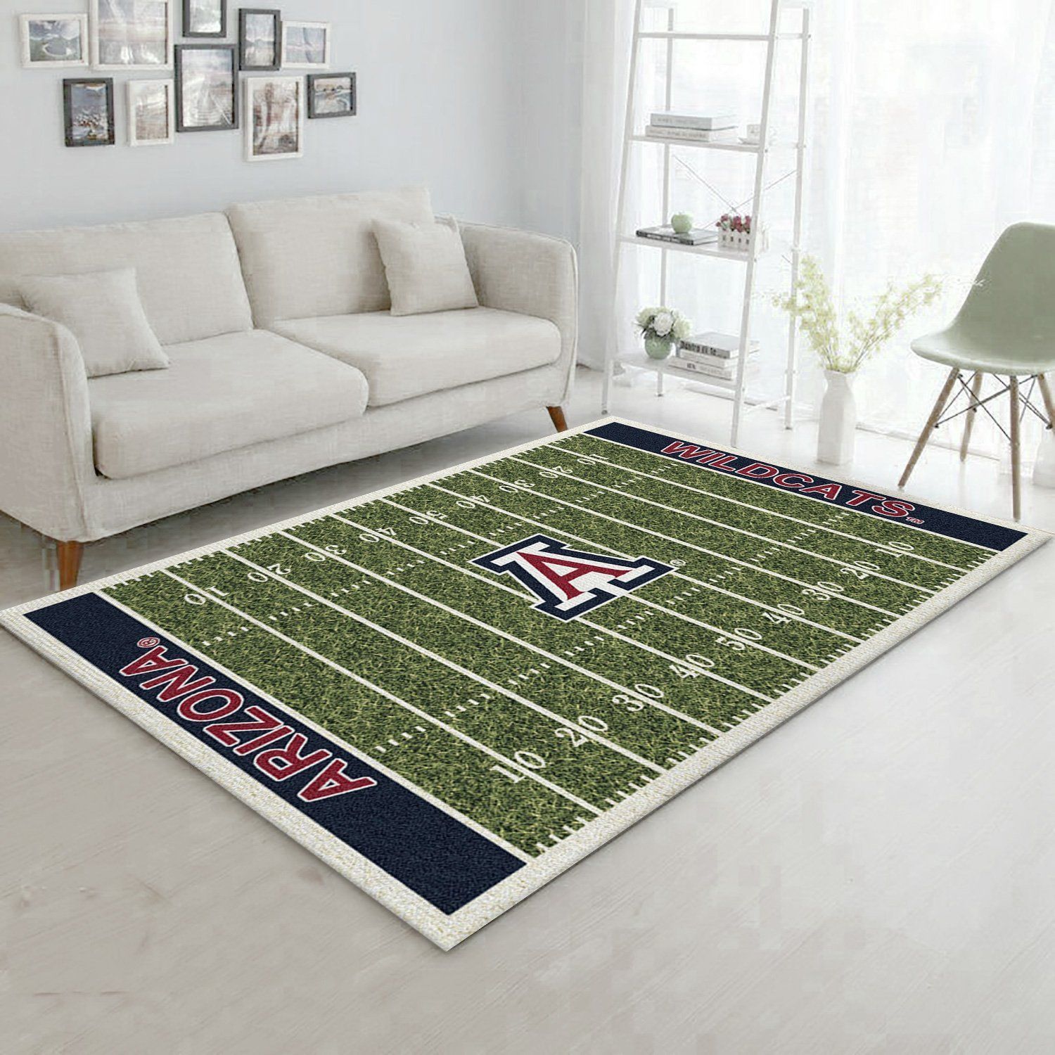 College Arizona NFL Team Logo Area Rug, Living Room Rug, US Gift Decor - Indoor Outdoor Rugs