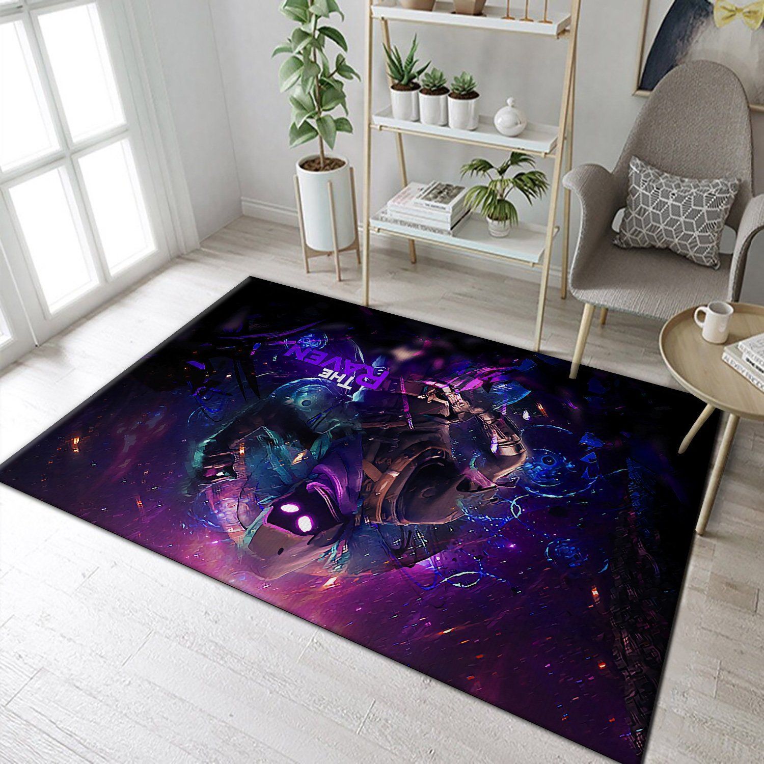 Fortnite Rug Gaming Floor Decor The Raven 1910186 Carpet Titles - Indoor Outdoor Rugs