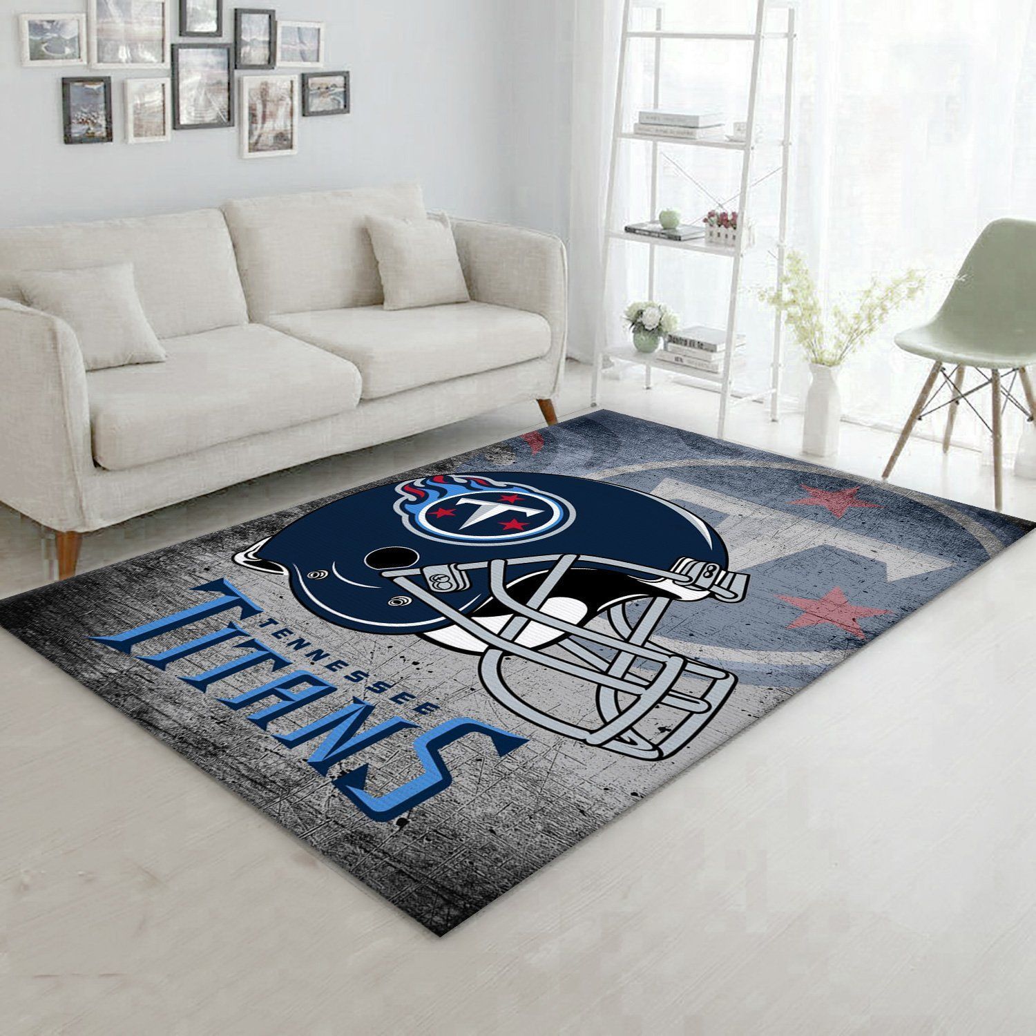 Tennessee Titans Football Nfl Rug Bedroom Rug Home Decor Floor Decor - Indoor Outdoor Rugs