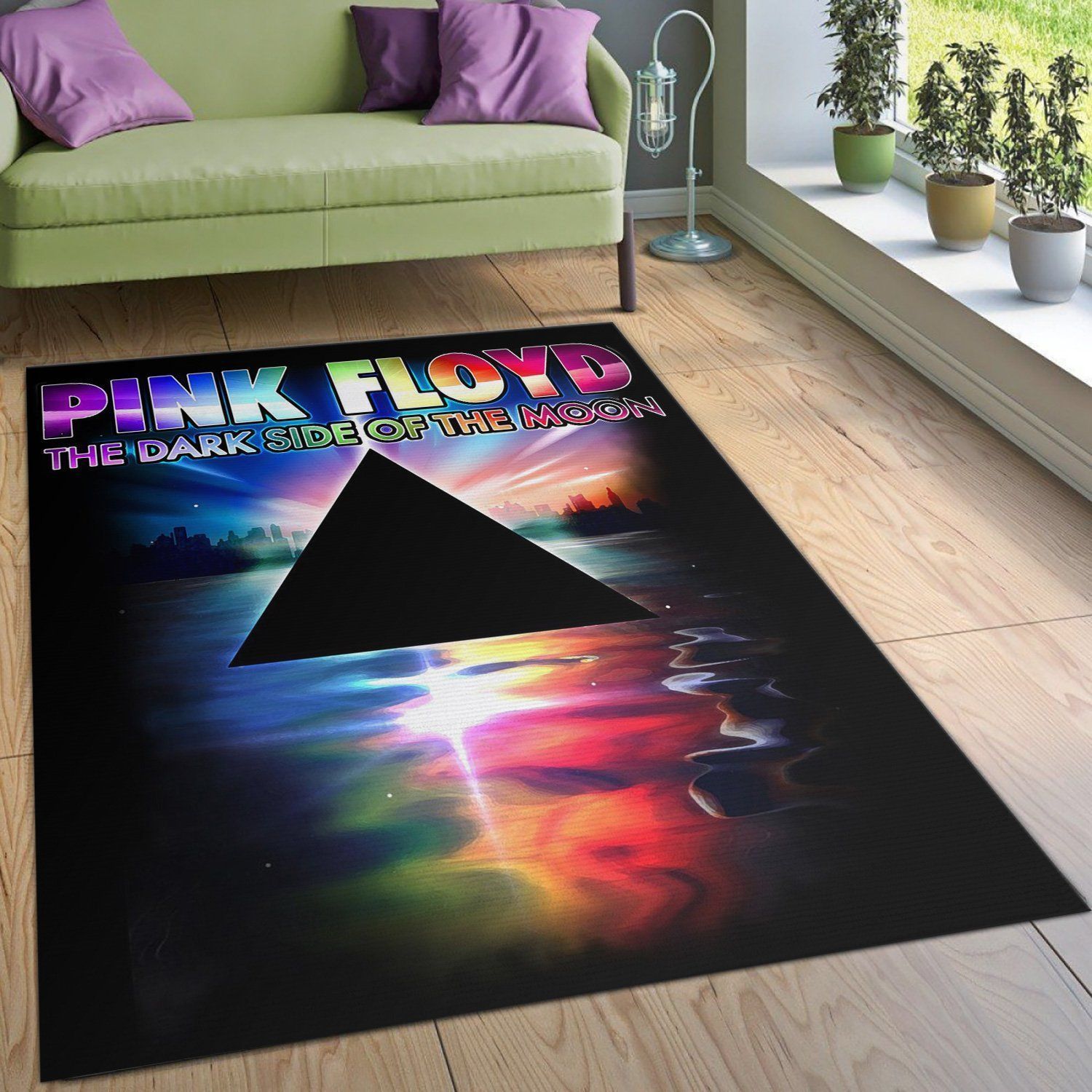 Pink Floyd Area Rug For Gift Bedroom Rug US Gift Decor - Indoor Outdoor Rugs