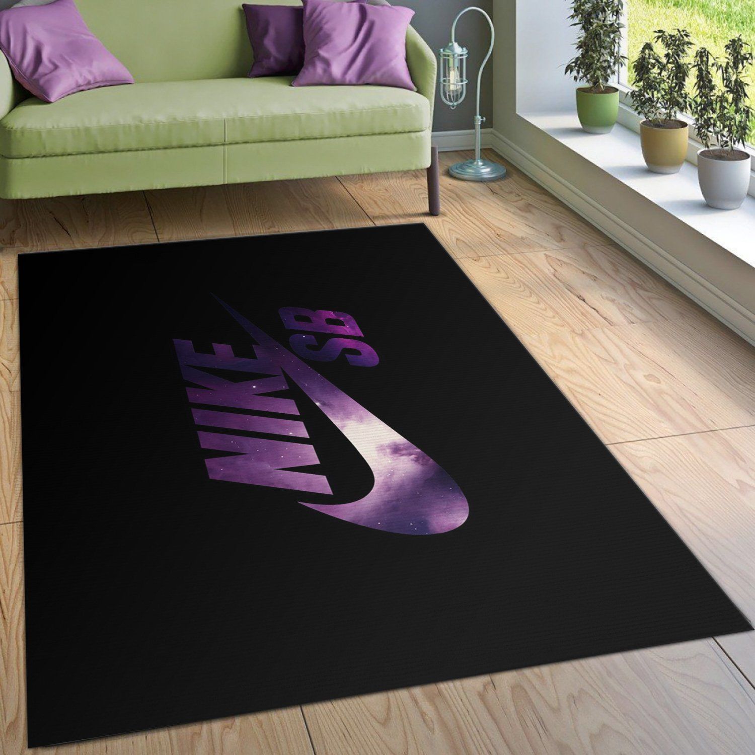 Nike Area Rug For Christmas Living Room Rug US Gift Decor - Indoor Outdoor Rugs