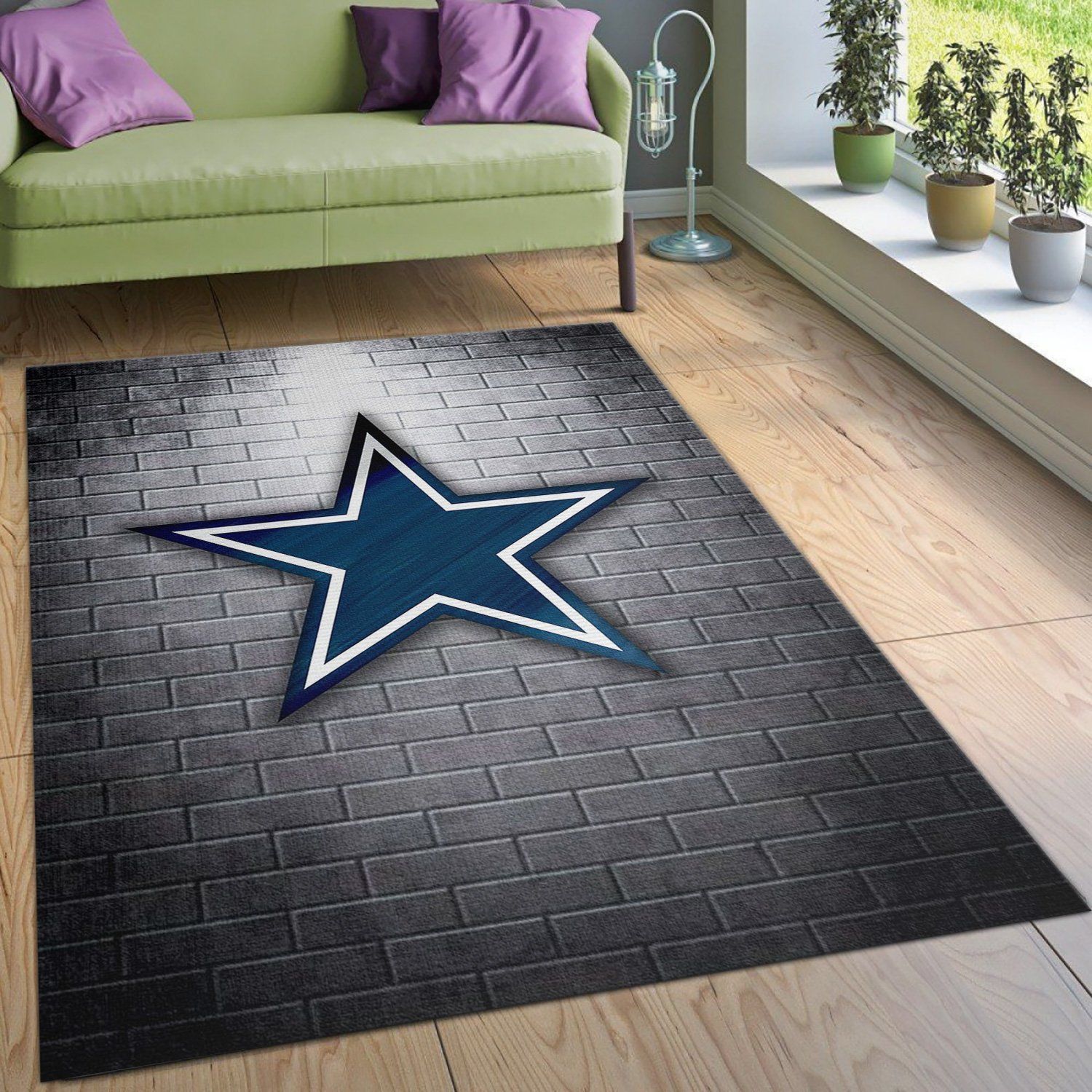 Dallas Cowboys Nfl Area Rug For Christmas Living Room Rug US Gift Decor - Indoor Outdoor Rugs