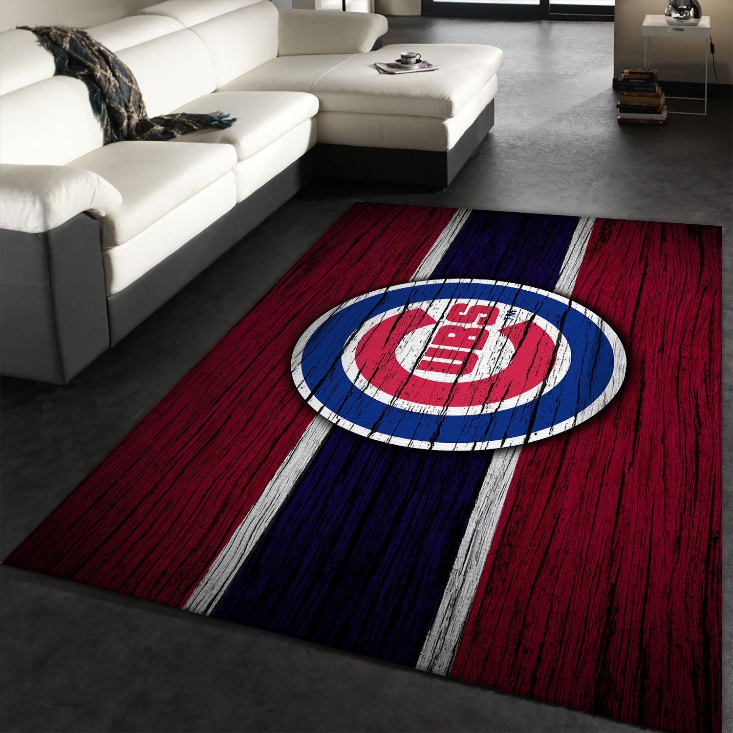 Chicago Cubs MLB Baseball Area Rug MLB241056 Baseball Floor Decor The US Decor - Indoor Outdoor Rugs