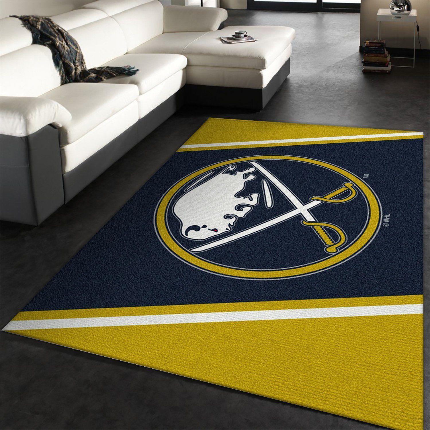 Nhl Spirit Buffalo Sabres Area Rug, Living Room Rug, Family Gift US Decor - Indoor Outdoor Rugs