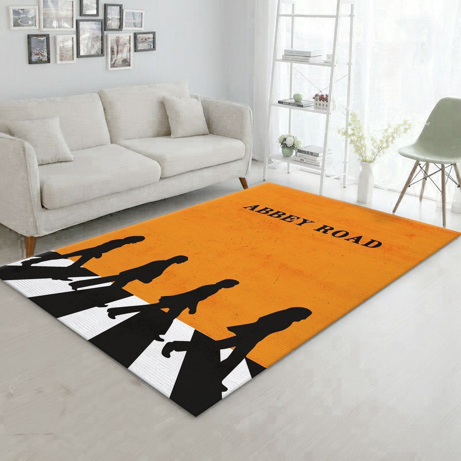 The Beatles Abbey Road Area Rug Bedroom Rug Home US Decor - Indoor Outdoor Rugs