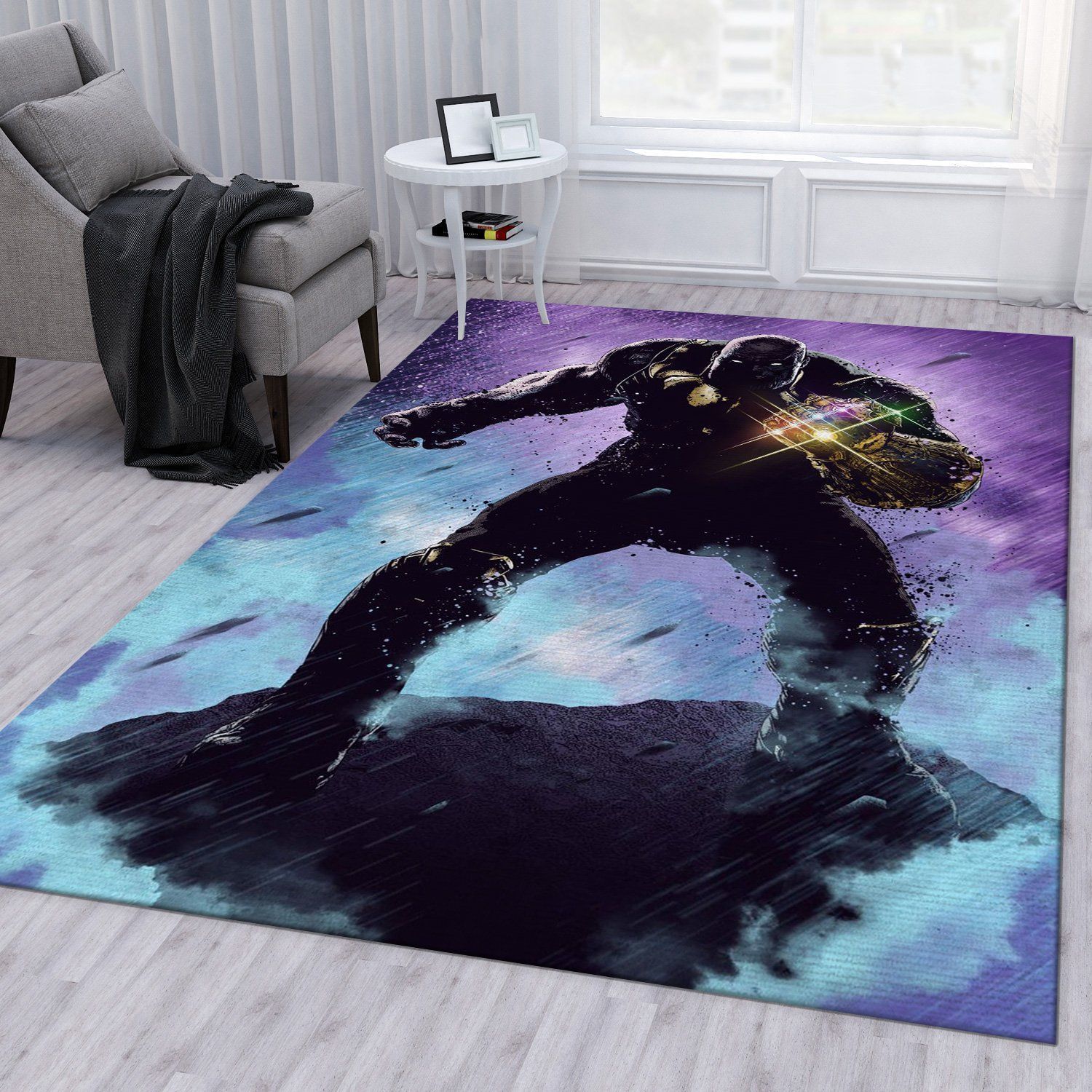 Thanos Rug Bedroom Rug US Gift Decor - Indoor Outdoor Rugs