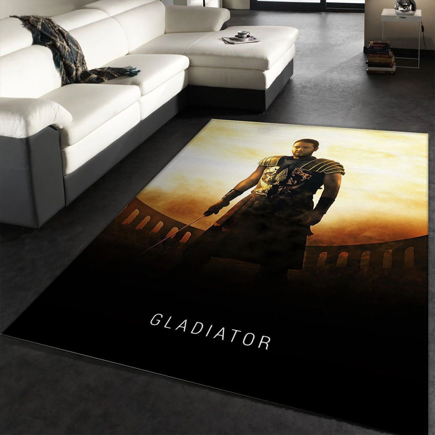 Gladiator 2000 Area Rug Art Painting Movie Rugs Home Decor Floor Decor - Indoor Outdoor Rugs