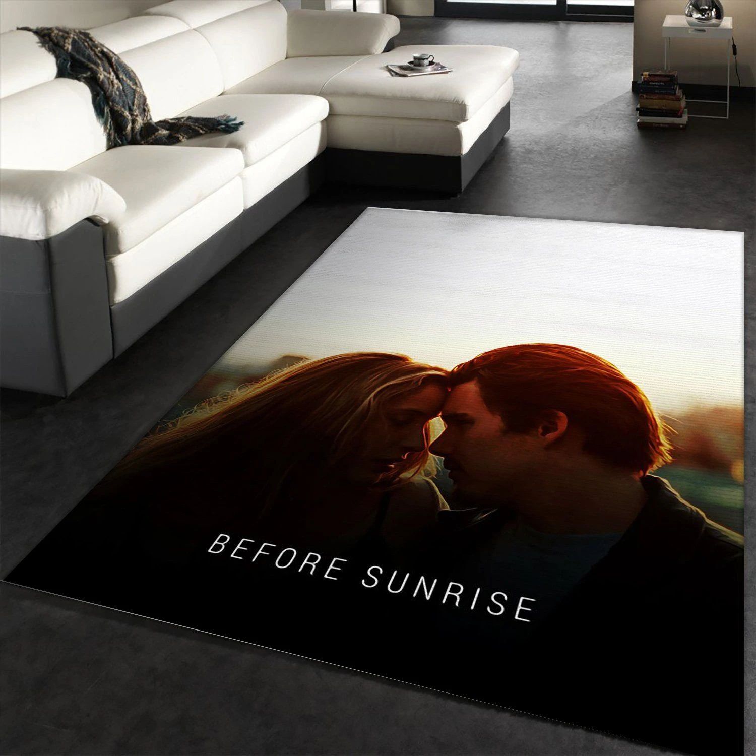 Before Sunrise Rug Art Painting Movie Rugs US Gift Decor - Indoor Outdoor Rugs