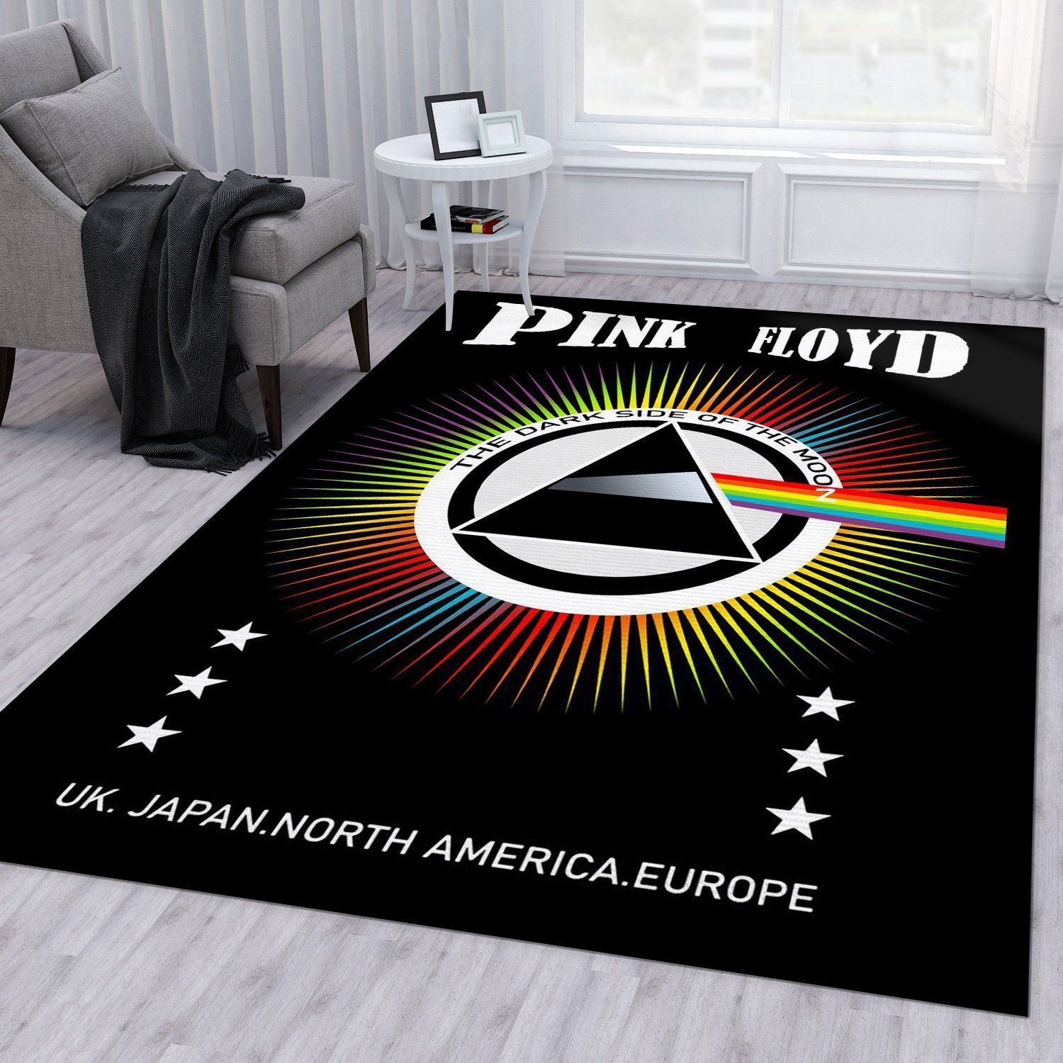 Pink Floyd Area Rug For Gift Living Room Rug Home Decor Floor Decor - Indoor Outdoor Rugs