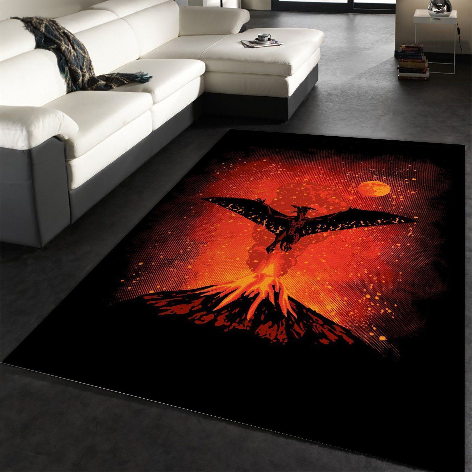 Pteranodon King Area Rug, Living Room Rug, Home US Decor - Indoor Outdoor Rugs