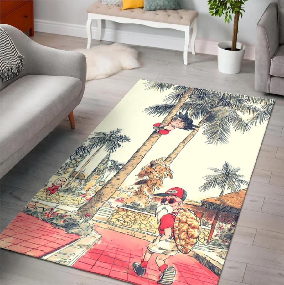 Dragon Ball Z Goku Kids Room Area Rug Rugs For Living Room Rug Home Decor - Indoor Outdoor Rugs