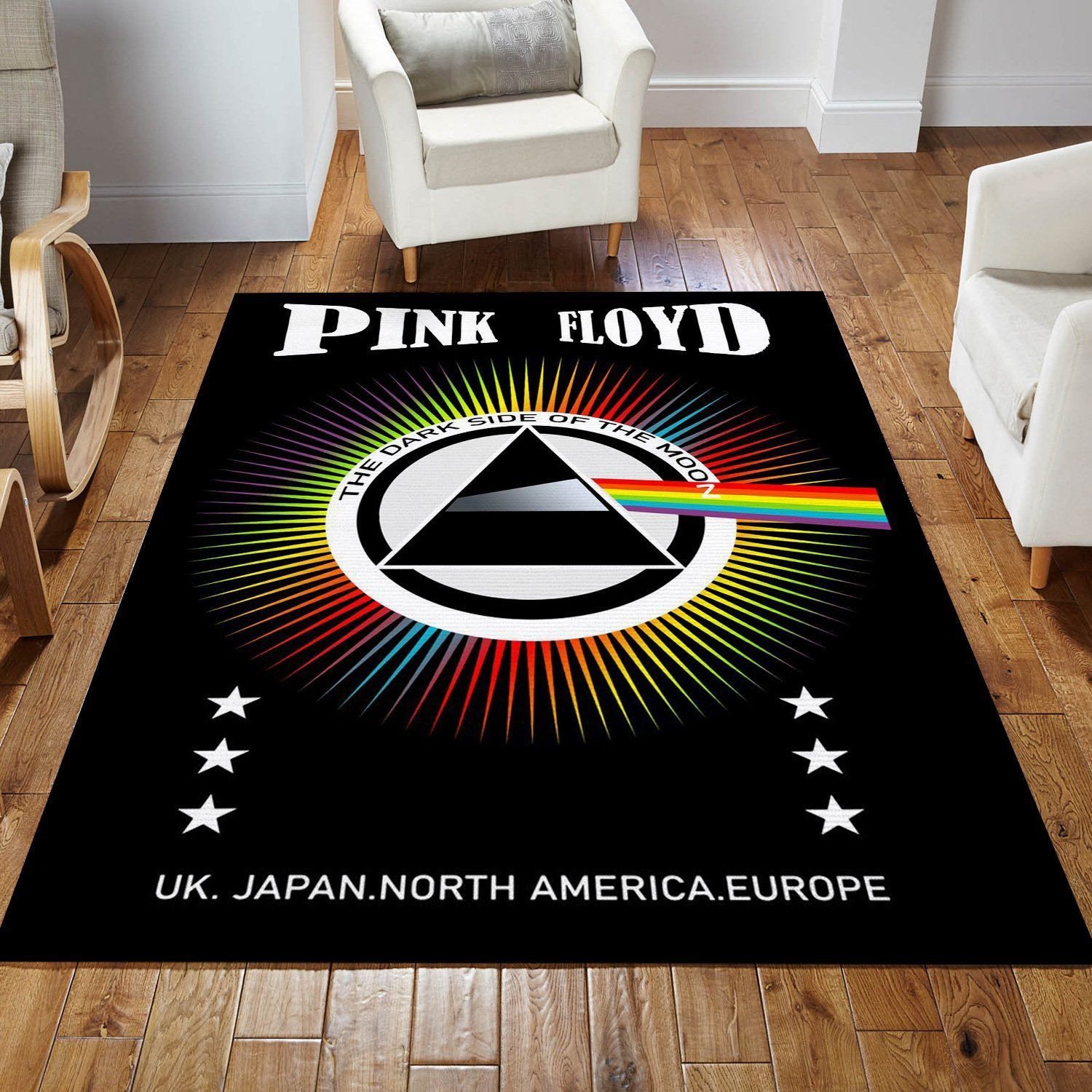 Pink Floyd Area Rug For Gift Living Room Rug Home Decor Floor Decor - Indoor Outdoor Rugs