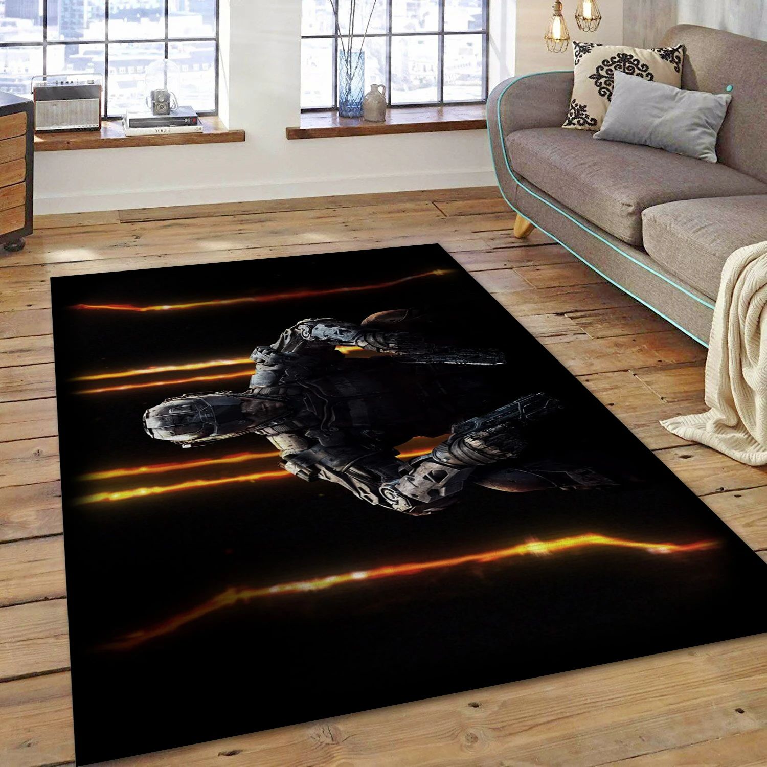 Call Of Duty Black Ops Iii Game Area Rug Carpet, Bedroom Rug - Family Gift US Decor - Indoor Outdoor Rugs